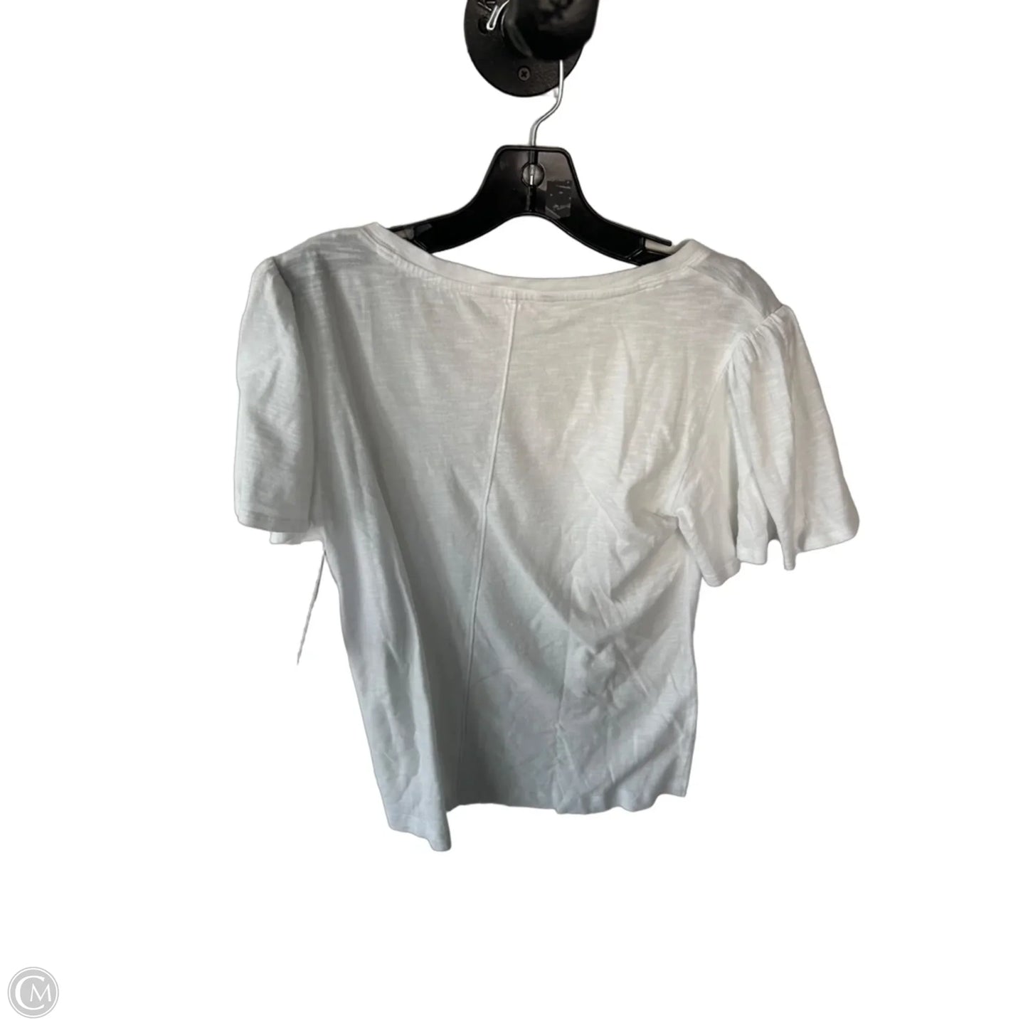 Top Short Sleeve By Lc Lauren Conrad In White, Size: S