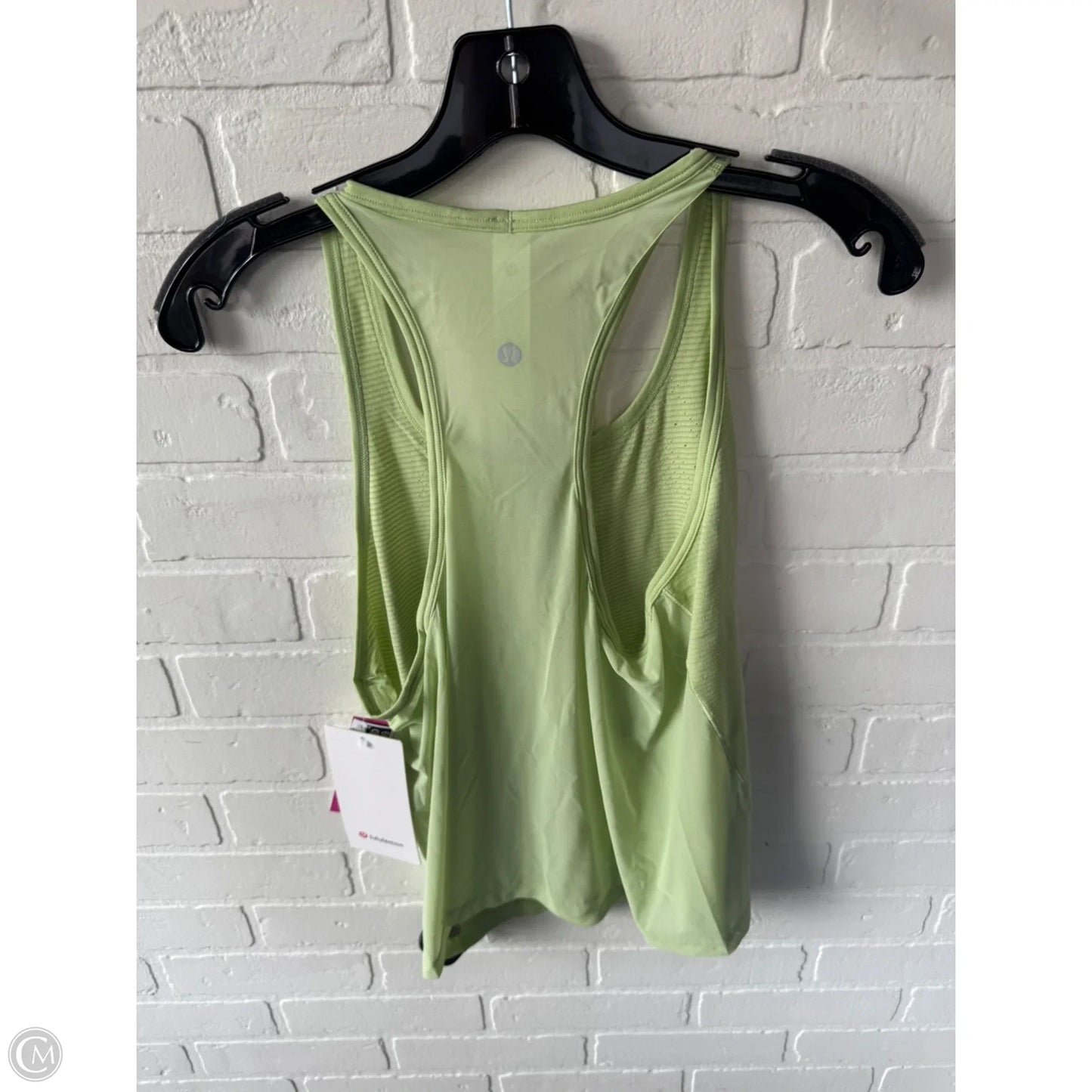 Athletic Tank Top By Lululemon In Green, Size: M