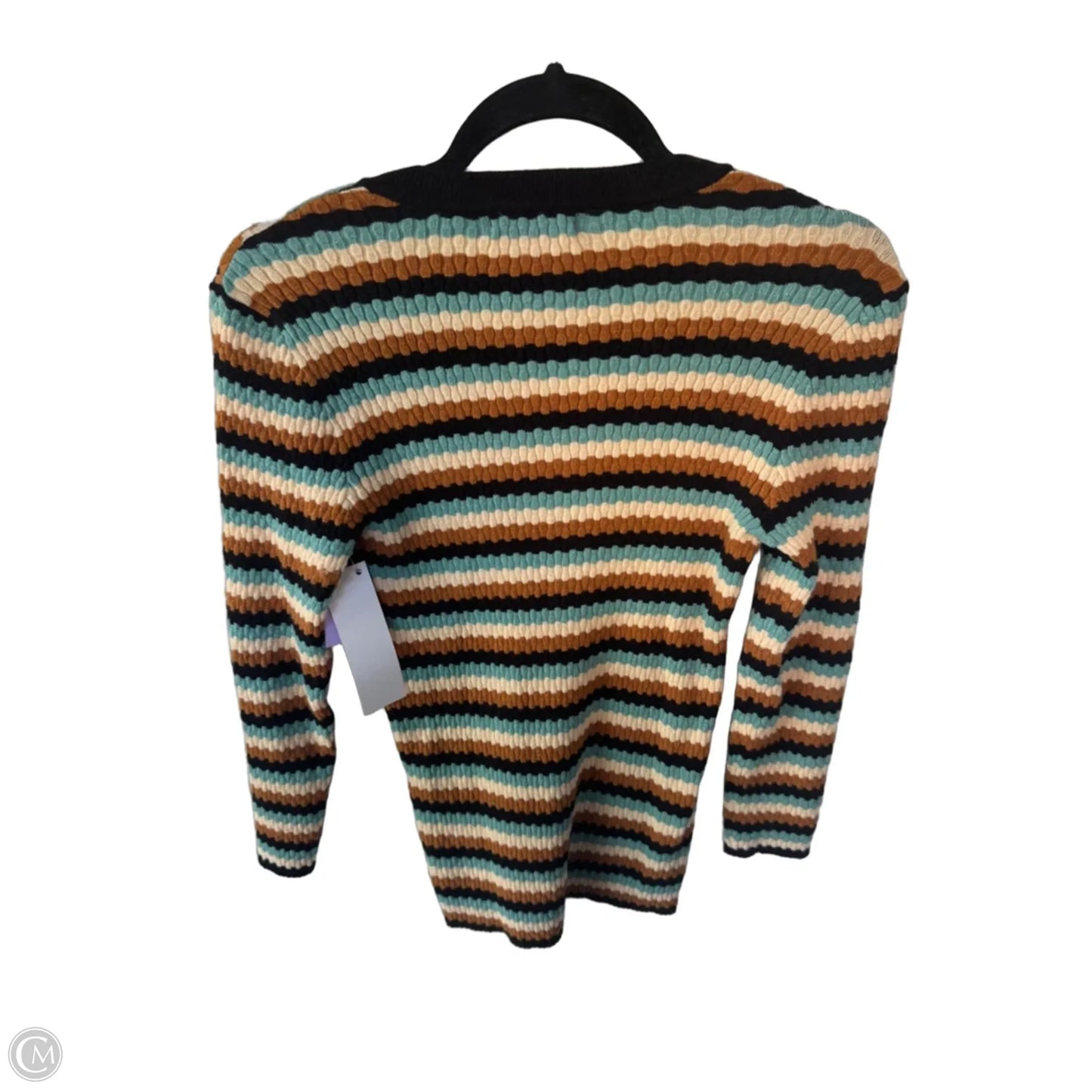 Sweater By Liverpool In Black & Cream, Size: M