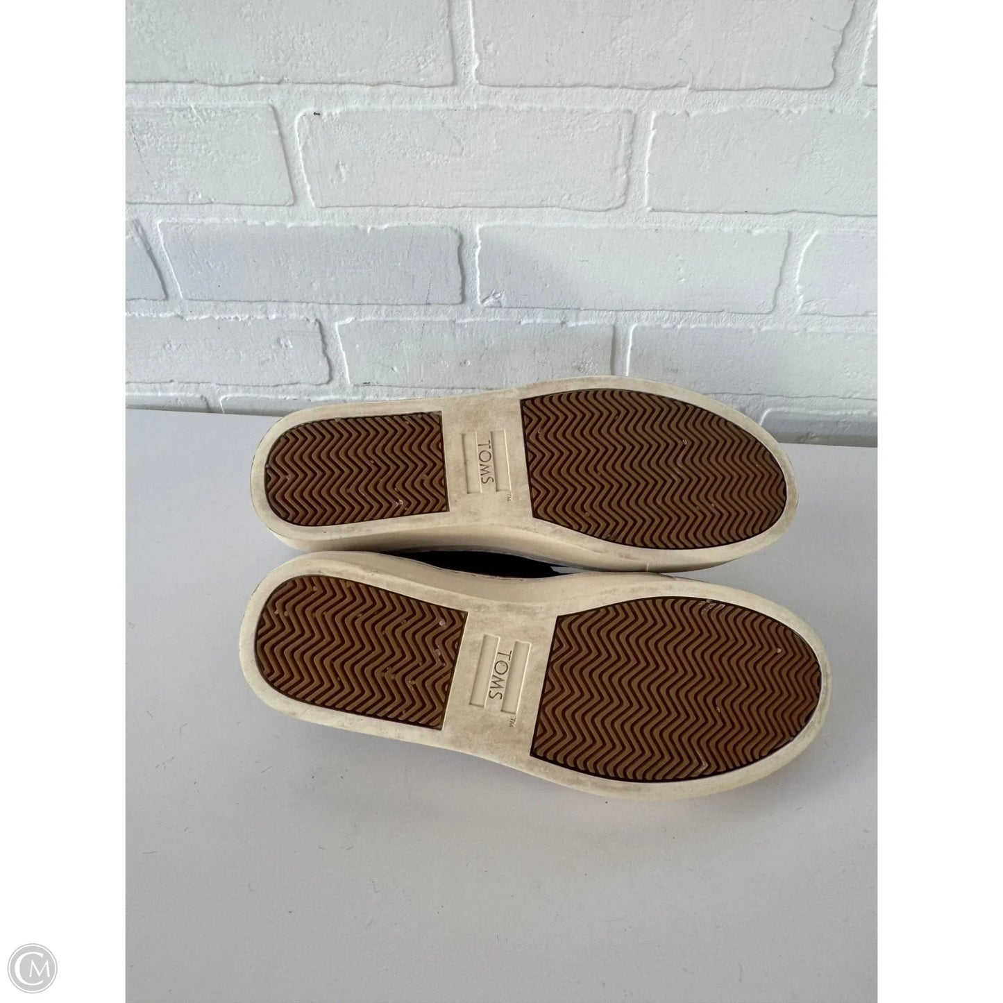 Boots Ankle Flats By Toms In Grey, Size: 7.5