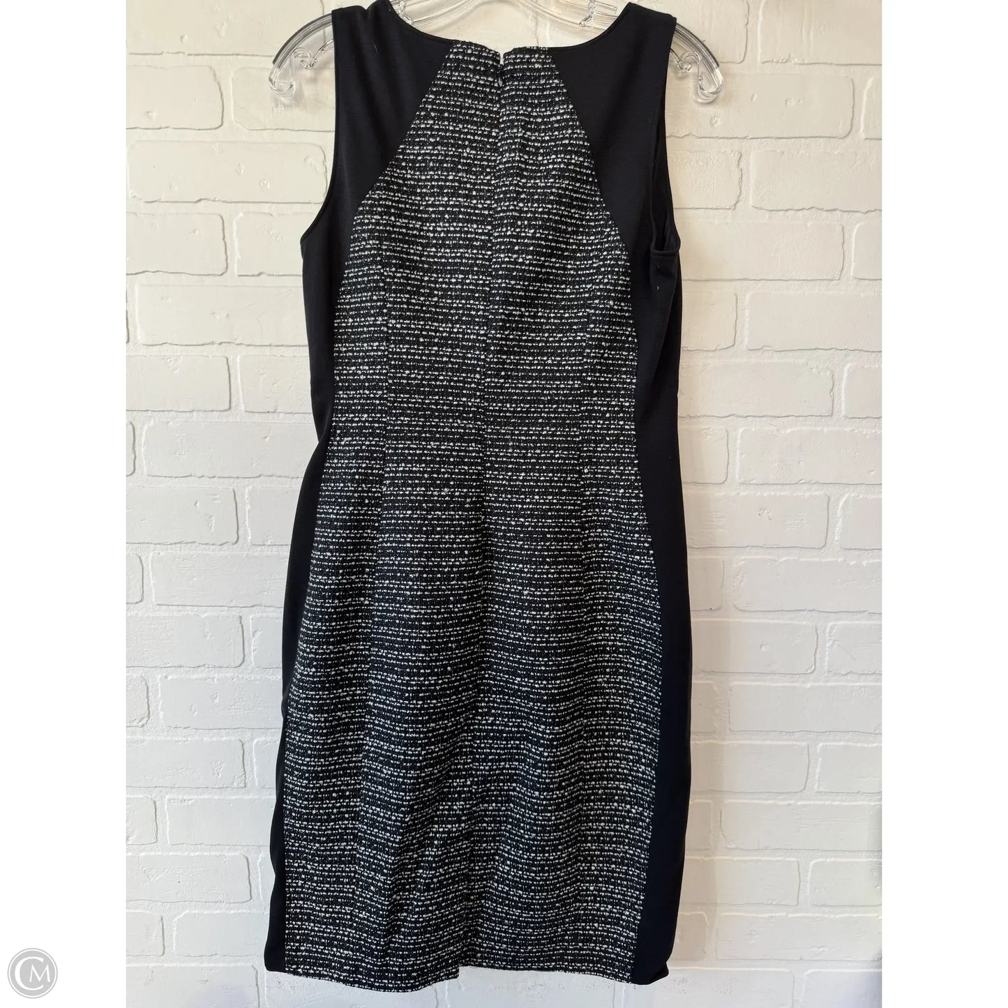 Dress Work By White House Black Market In Black & White, Size: S