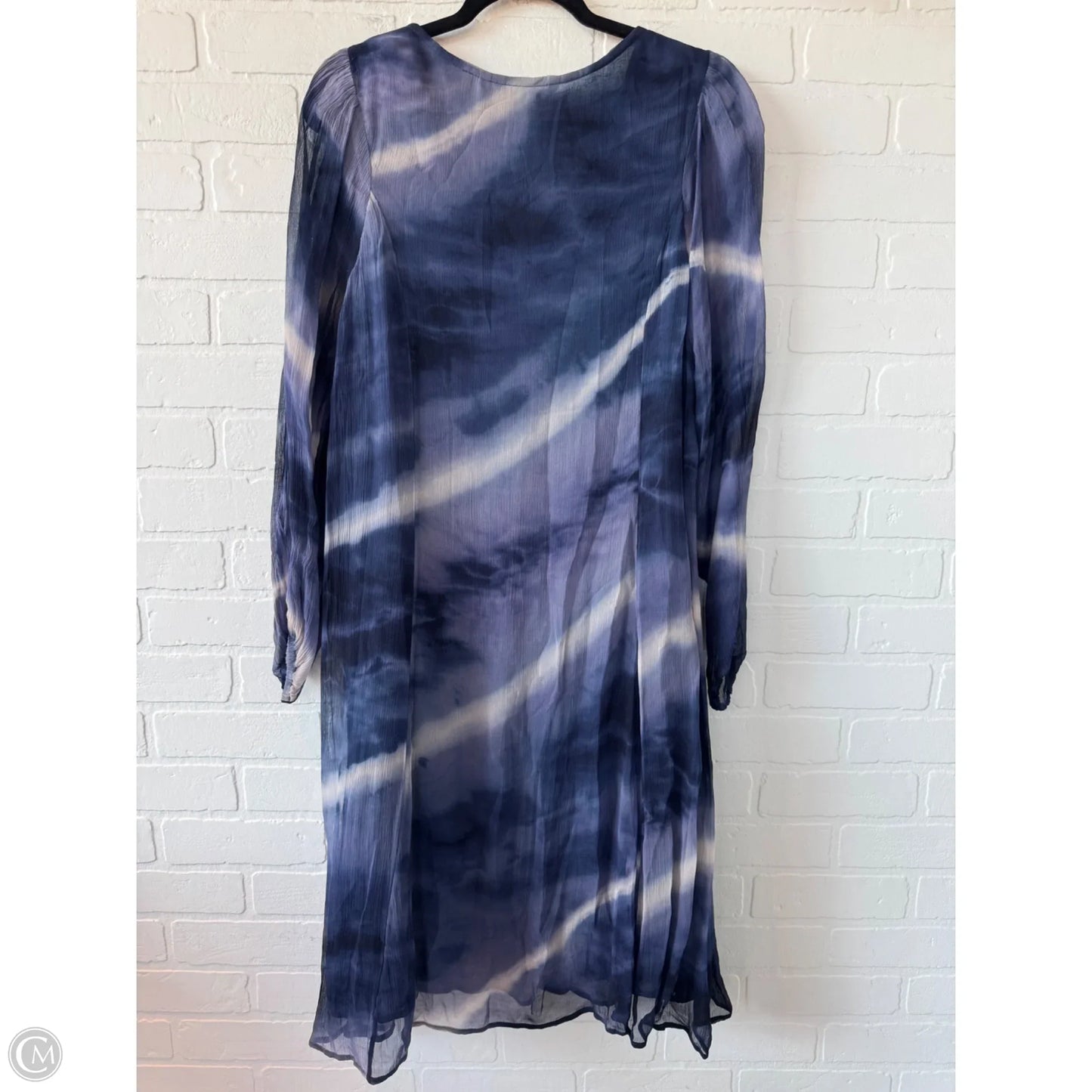 Dress Casual Midi By Soft Surroundings In Blue, Size: Xl