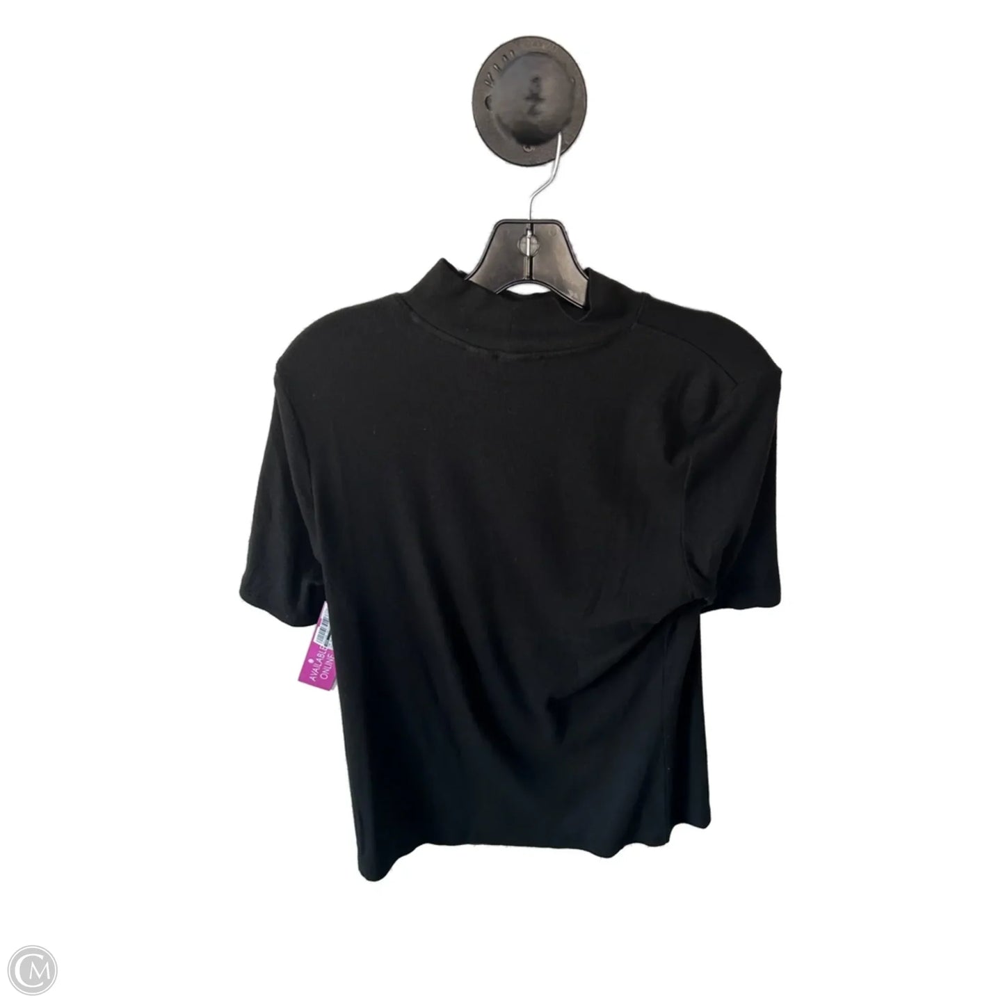 Top Short Sleeve Basic By Joie In Black, Size: M