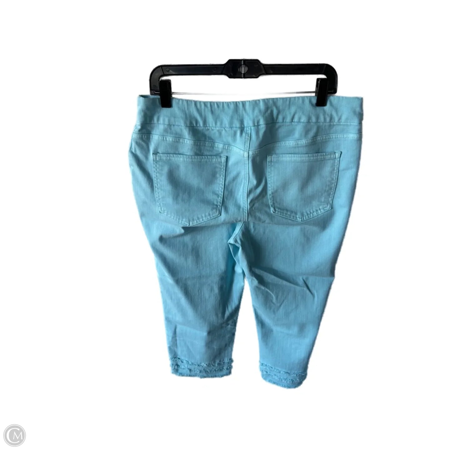 Capris By Chicos In Blue, Size: 12
