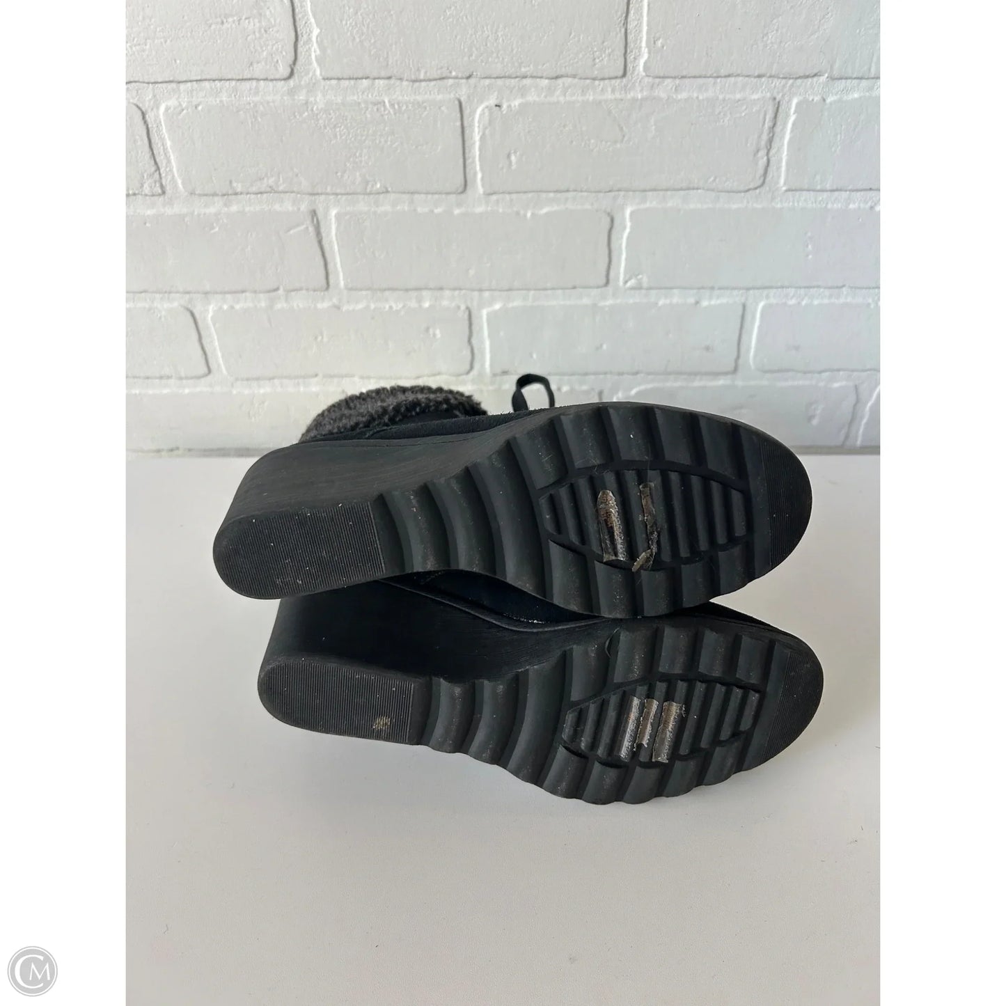 Boots Ankle Heels By White Mountain In Black, Size: 9.5