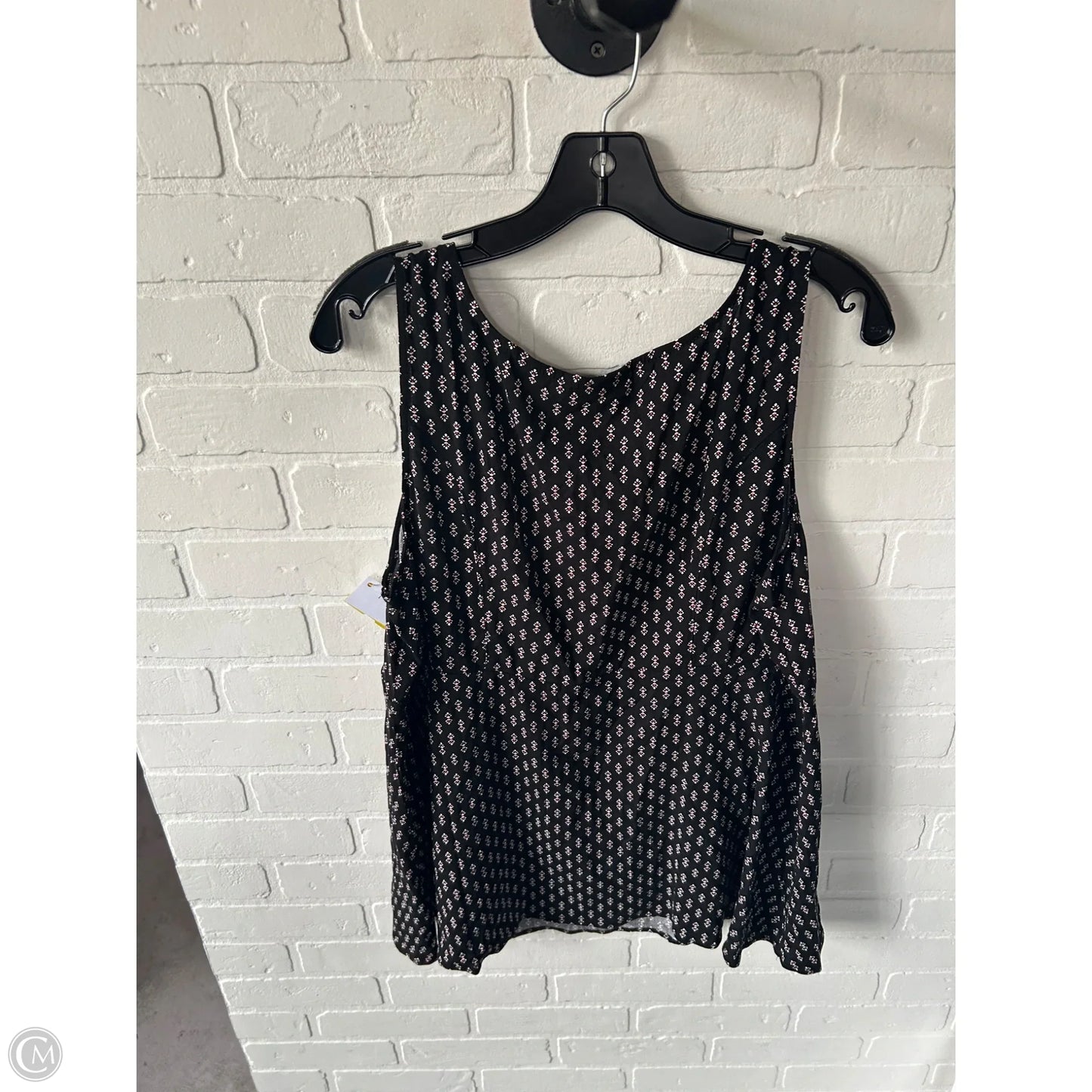 Top Sleeveless By Torrid In Black & White, Size: 1x