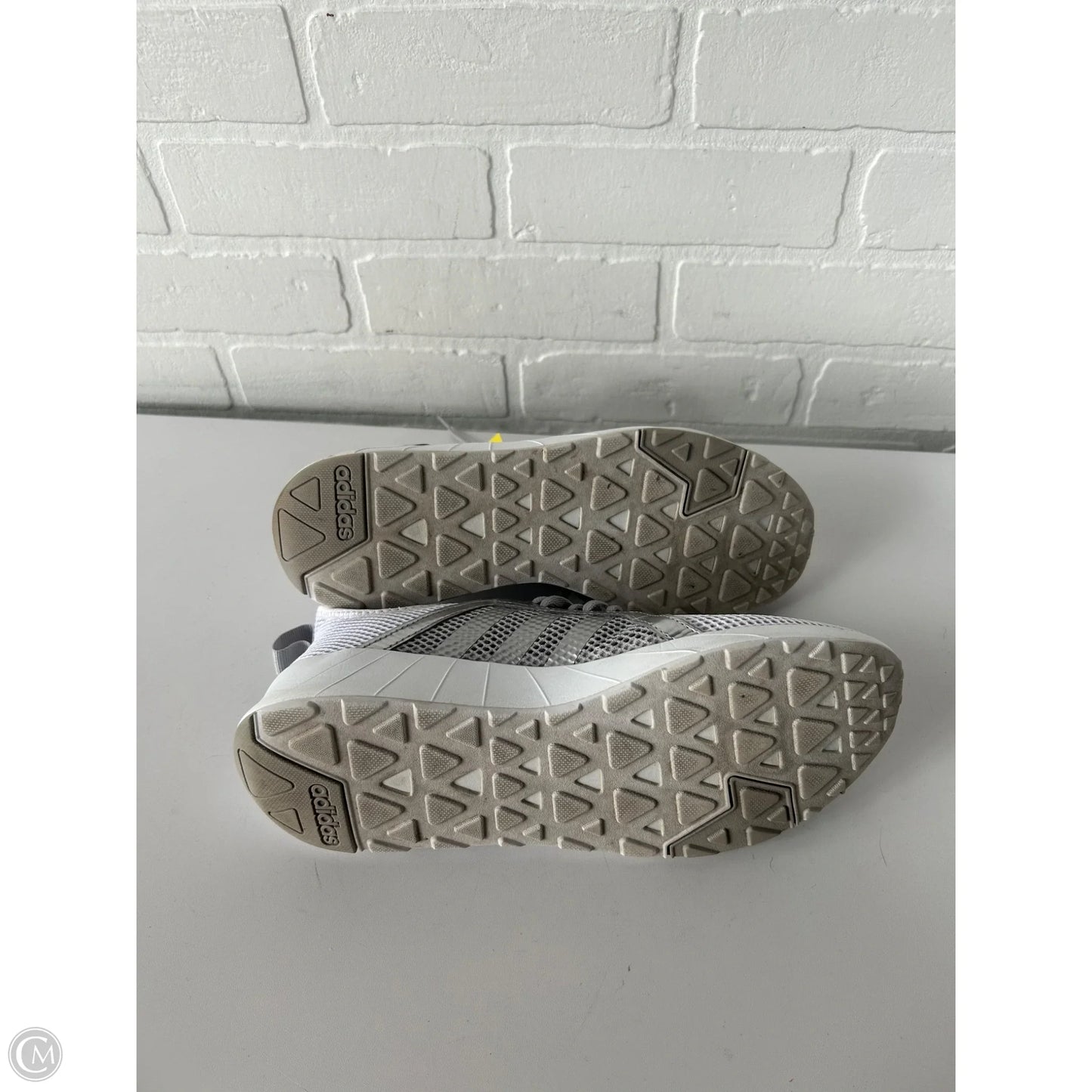 Shoes Sneakers By Adidas In Grey, Size: 9