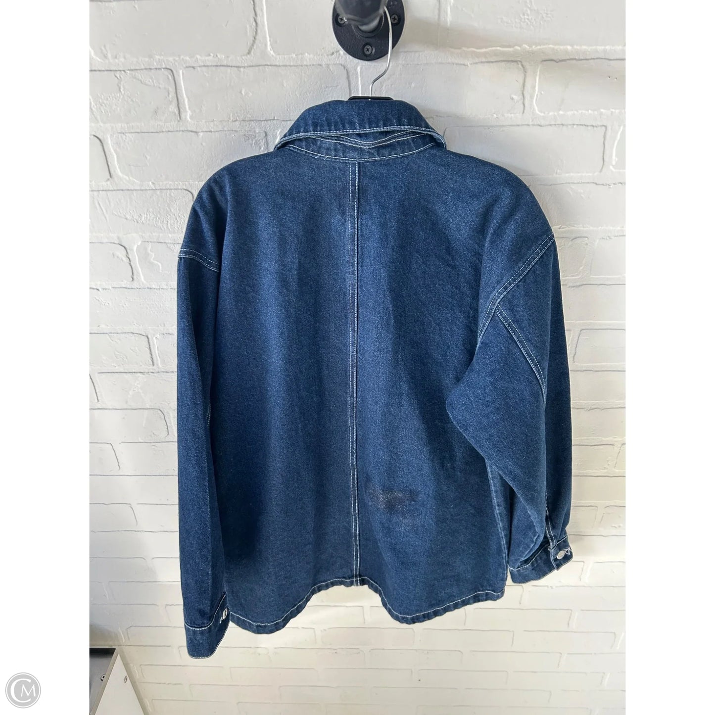 Jacket Denim By Wild Fable In Blue Denim, Size: L