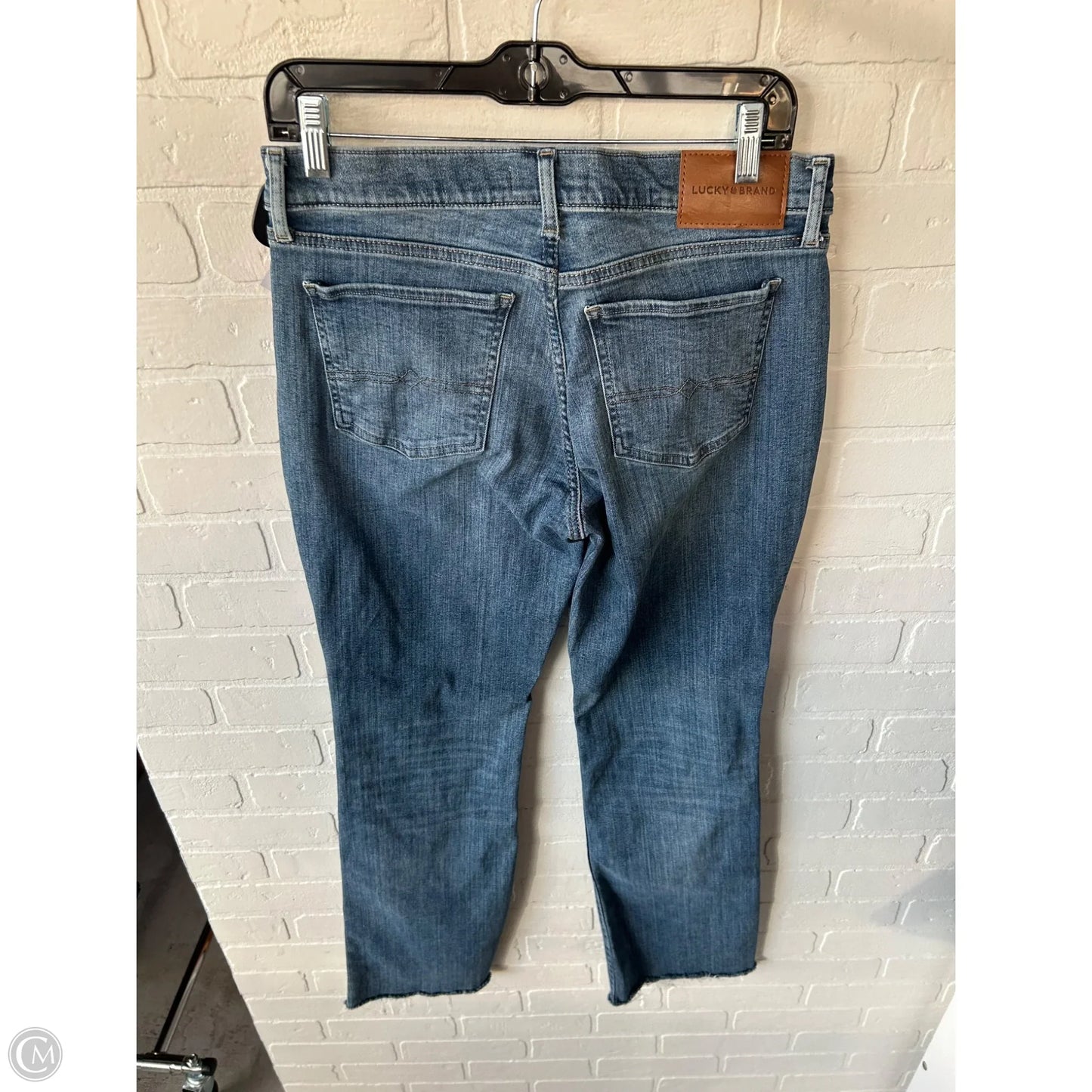 Jeans Boot Cut By Lucky Brand In Blue Denim, Size: 8