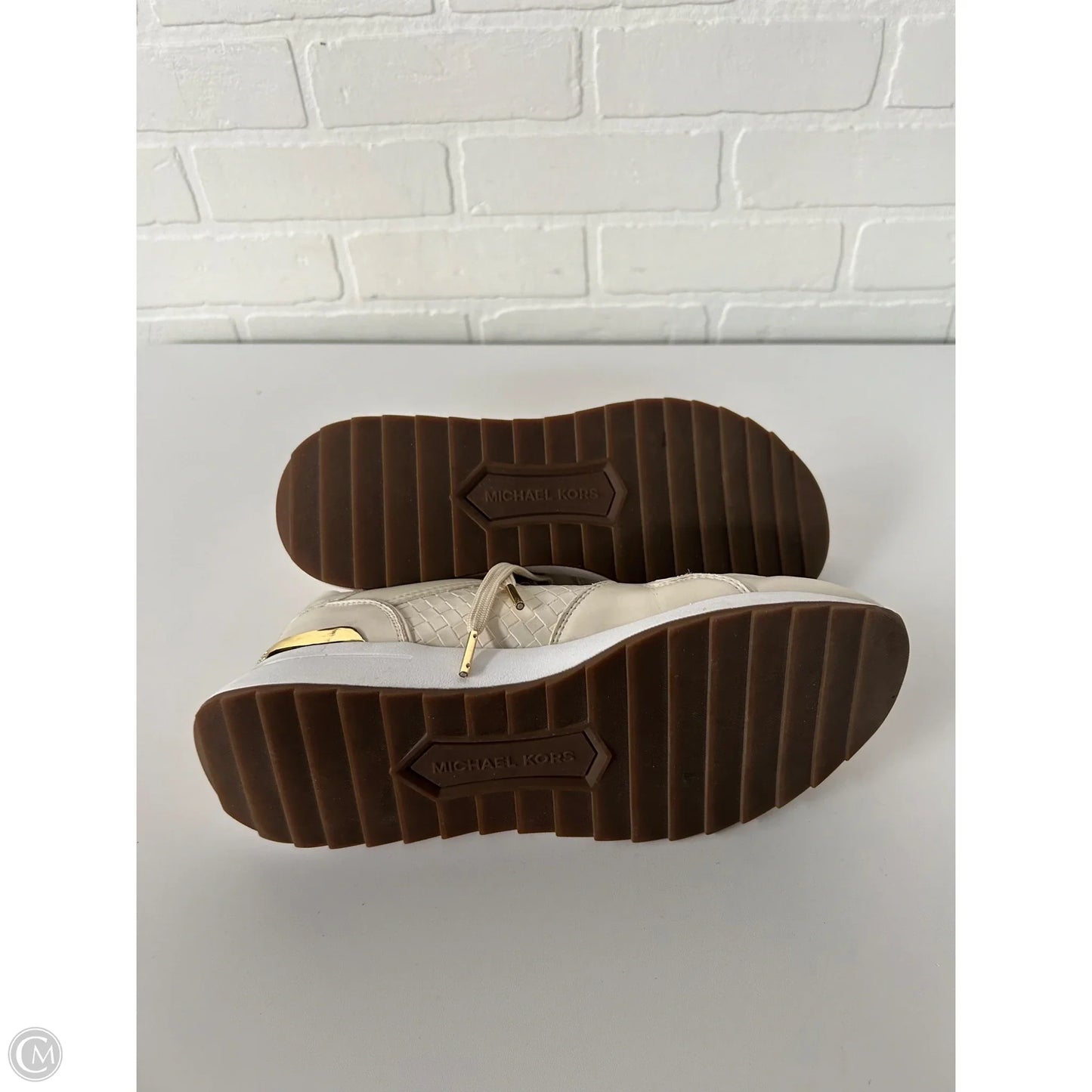 Shoes Sneakers By Michael By Michael Kors In Cream, Size: 9