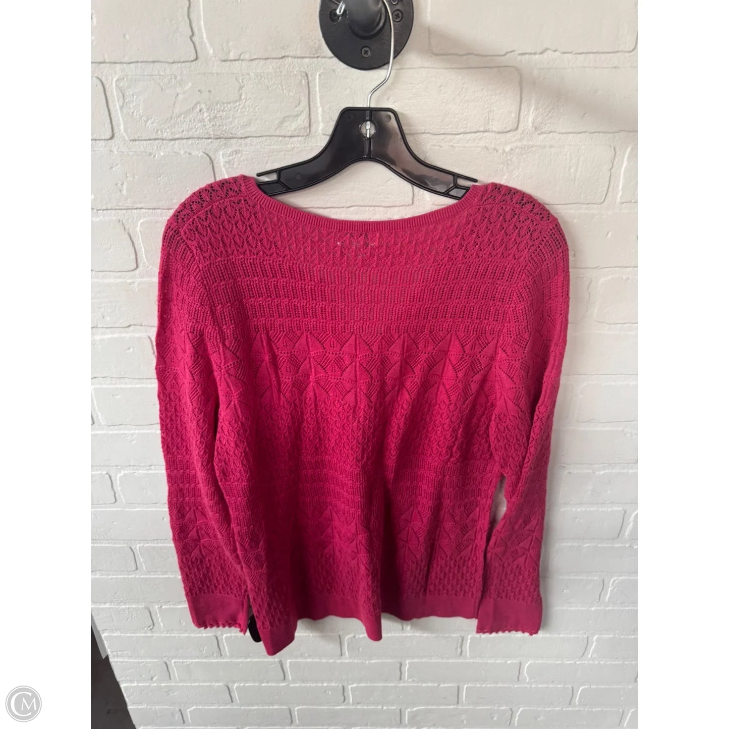 Sweater By Sundance In Pink, Size: L