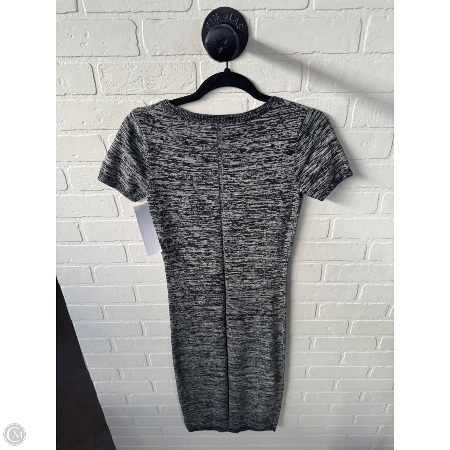 Dress Sweater By French Connection In Black & Grey, Size: Xs