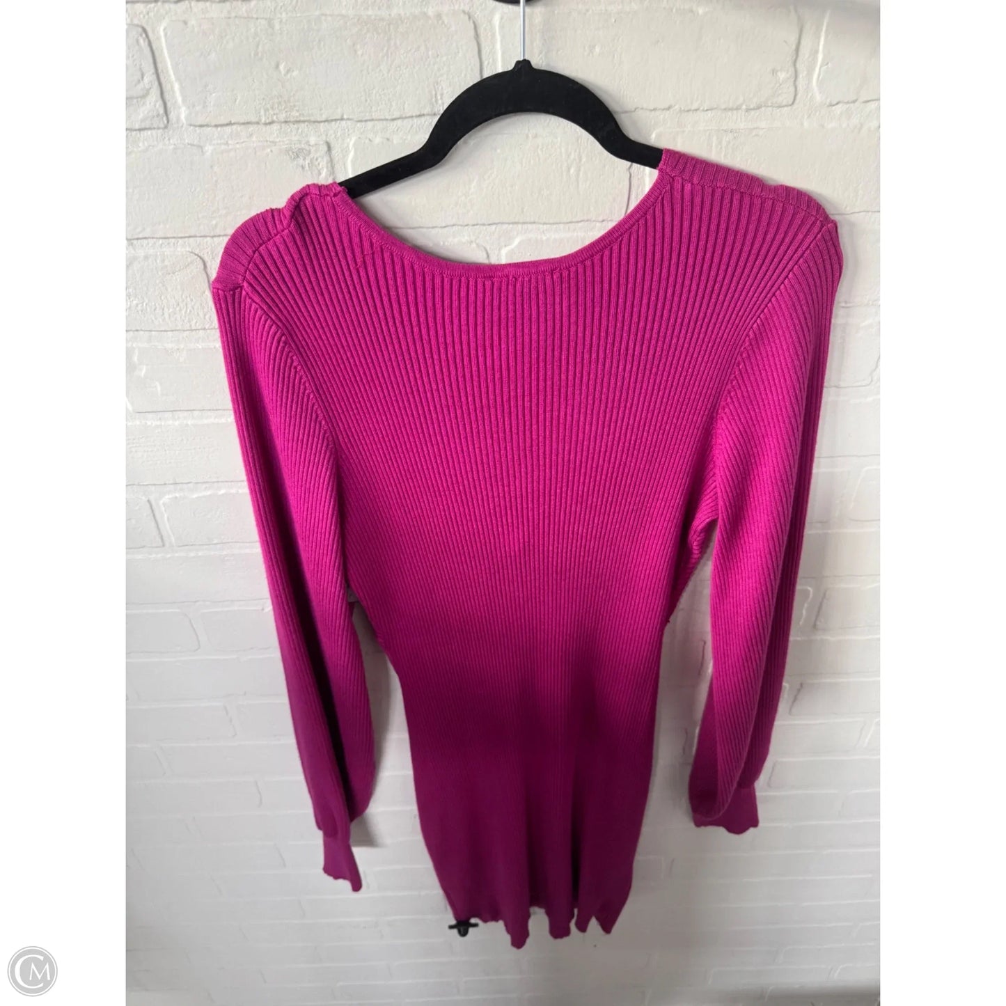 Dress Sweater By Cmc In Pink, Size: Xl
