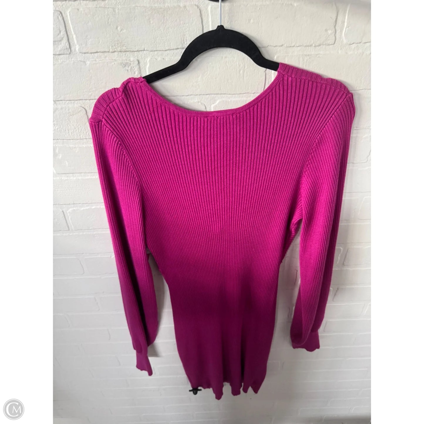 Dress Sweater By Cmc In Pink, Size: Xl