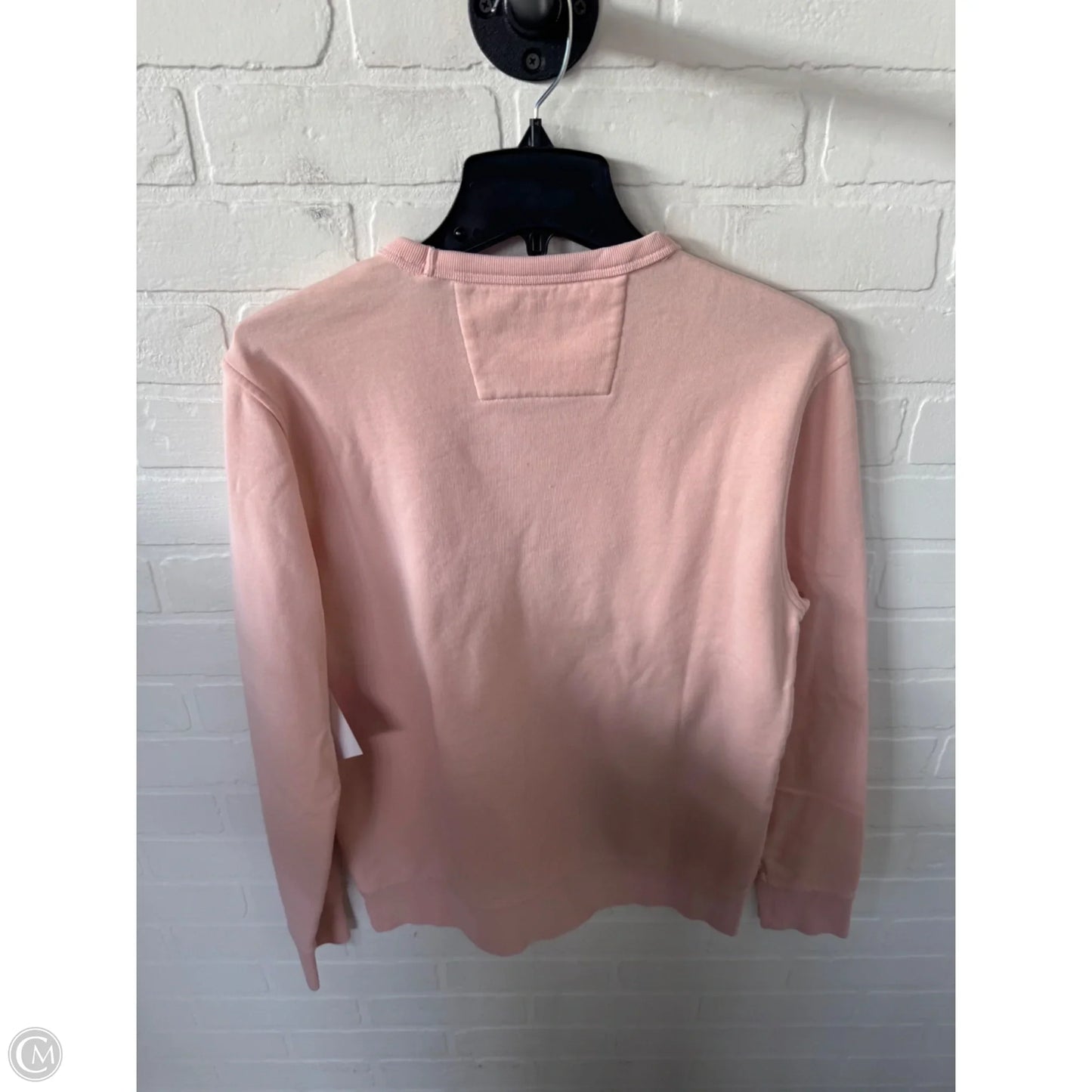 Sweatshirt Crewneck By Banana Republic In Peach, Size: S