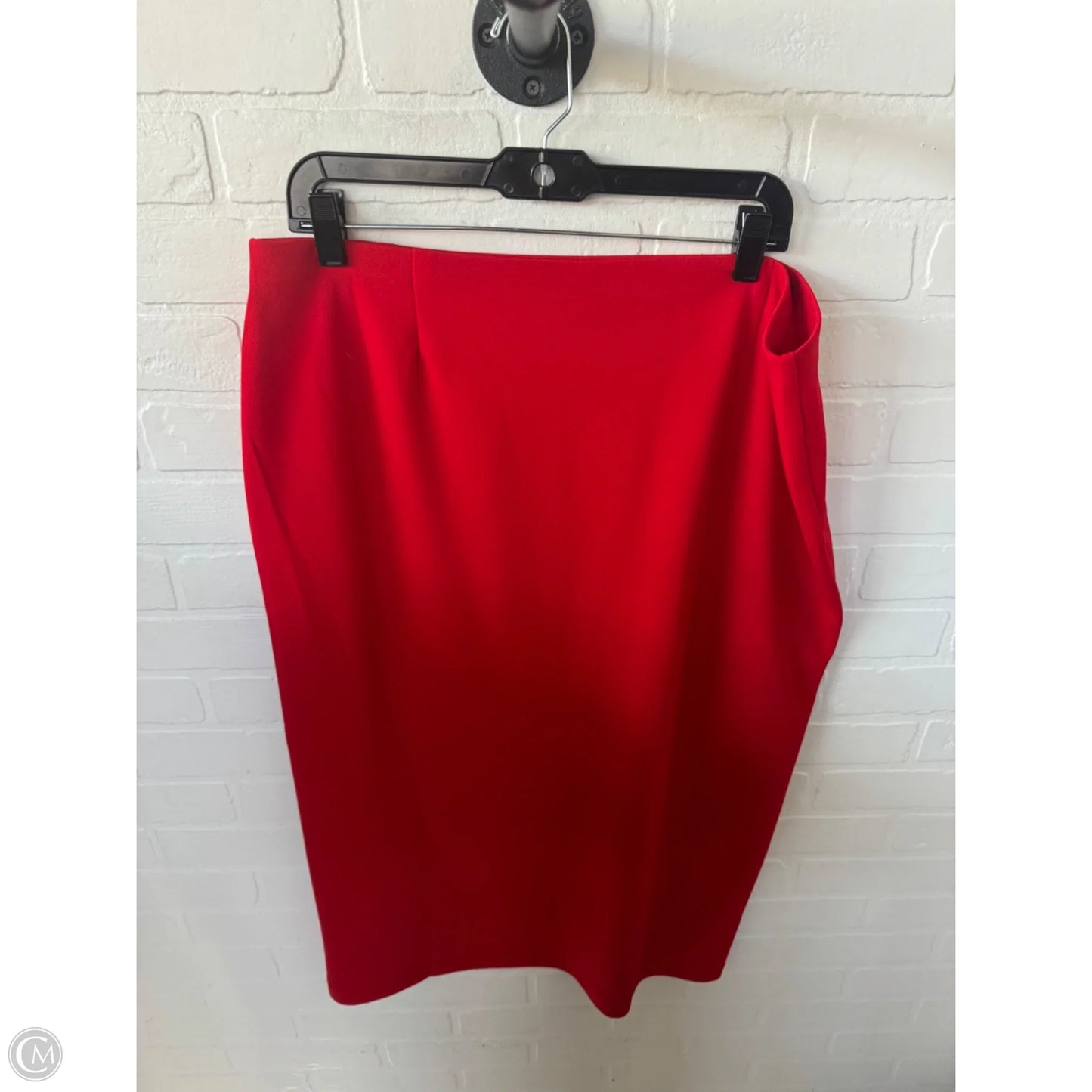 Skirt Midi By Nycc In Red, Size: 16