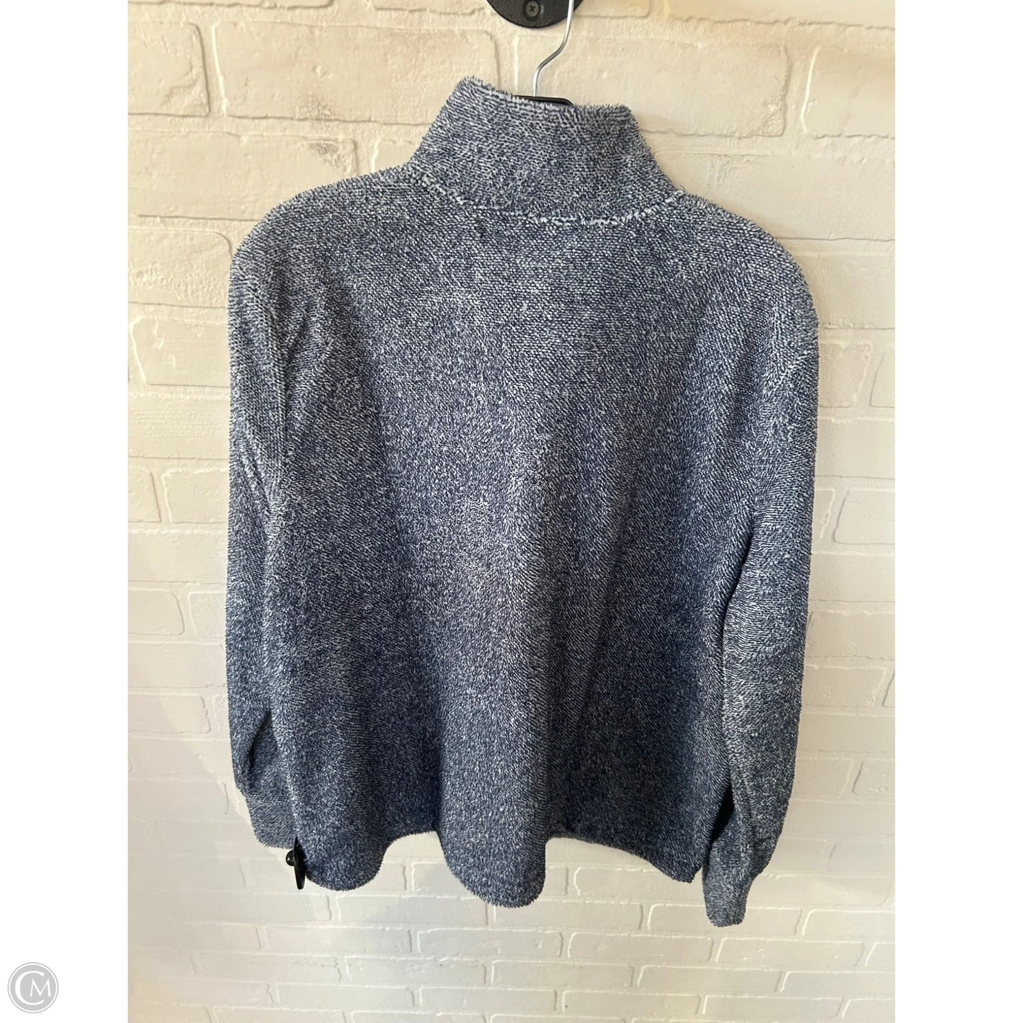 Jacket Fleece By Eddie Bauer In Blue, Size: Xl