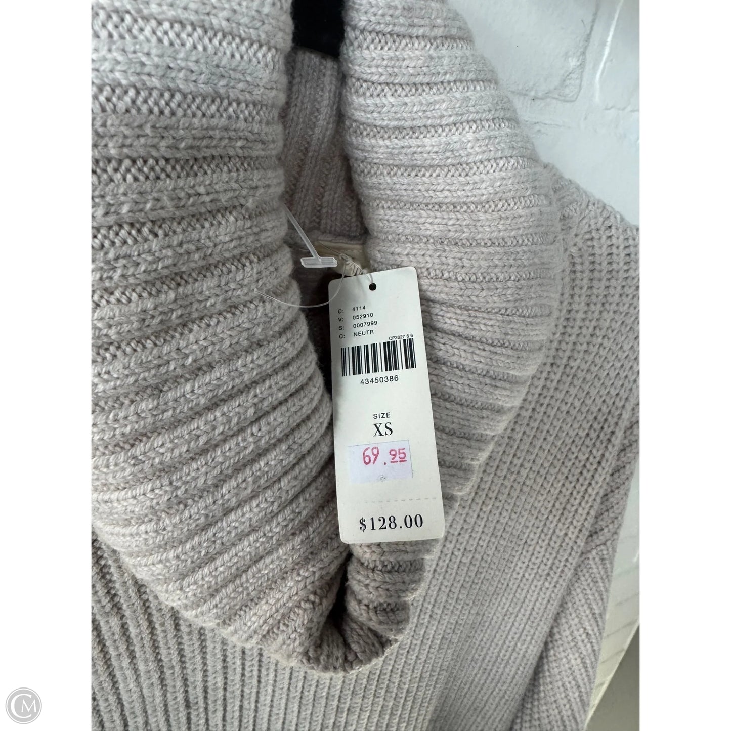 Dress Sweater By Anthropologie In Beige, Size: Xs