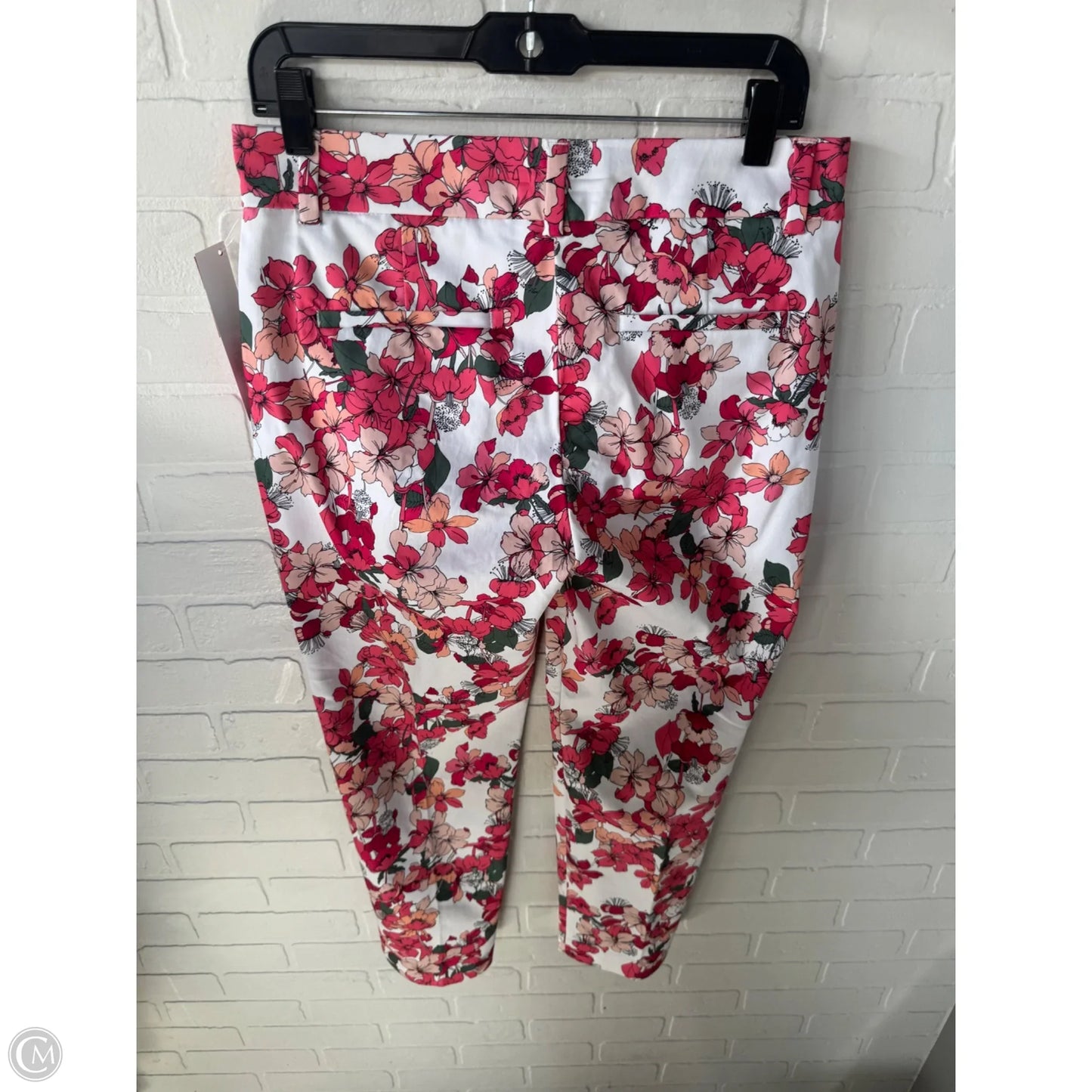Pants Other By Liz Claiborne In Pink & White, Size: 2