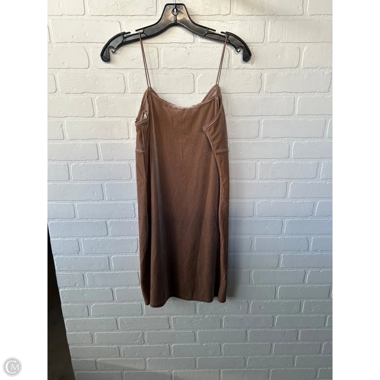 Dress Party Short By Clothes Mentor In Tan, Size: L
