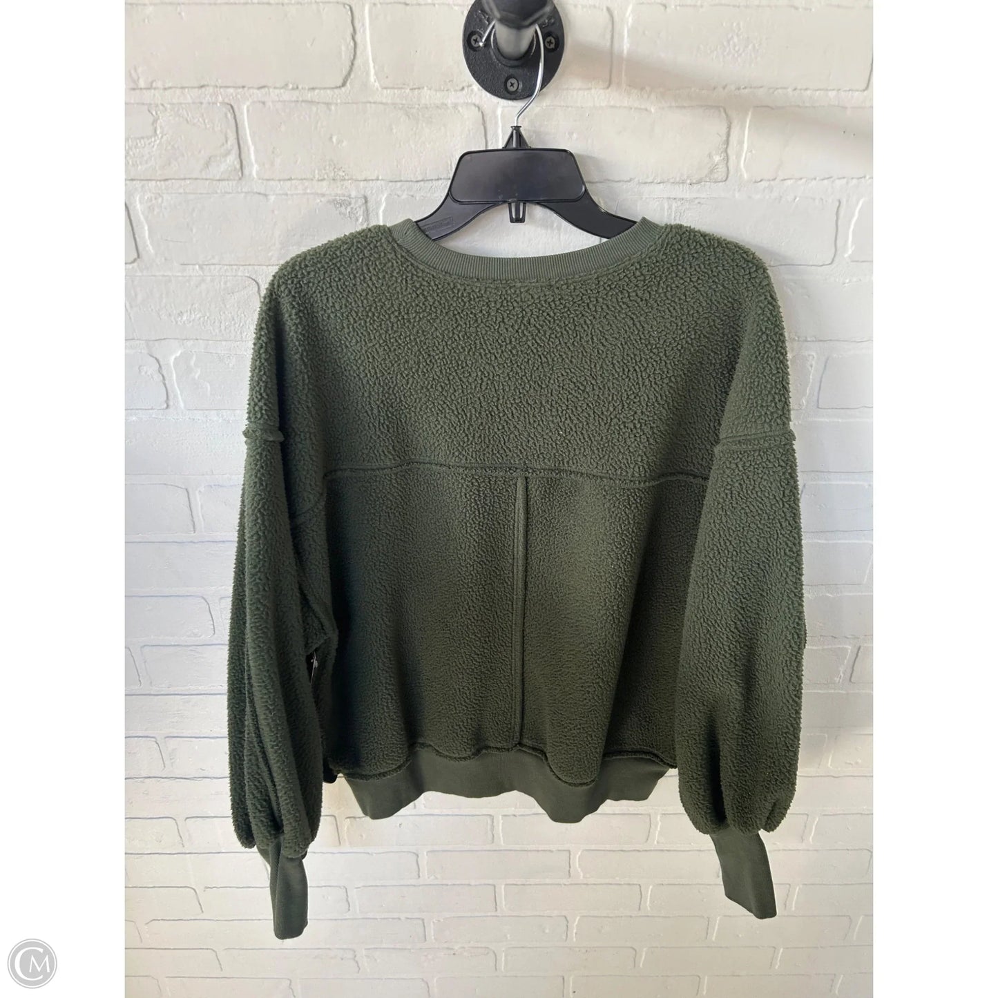 Sweatshirt Crewneck By Pilcro In Green, Size: M