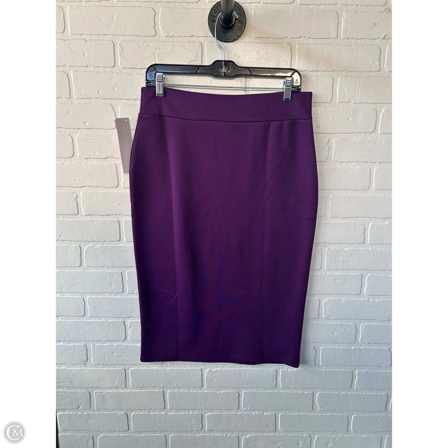 Skirt Midi By Clothes Mentor In Purple, Size: 14