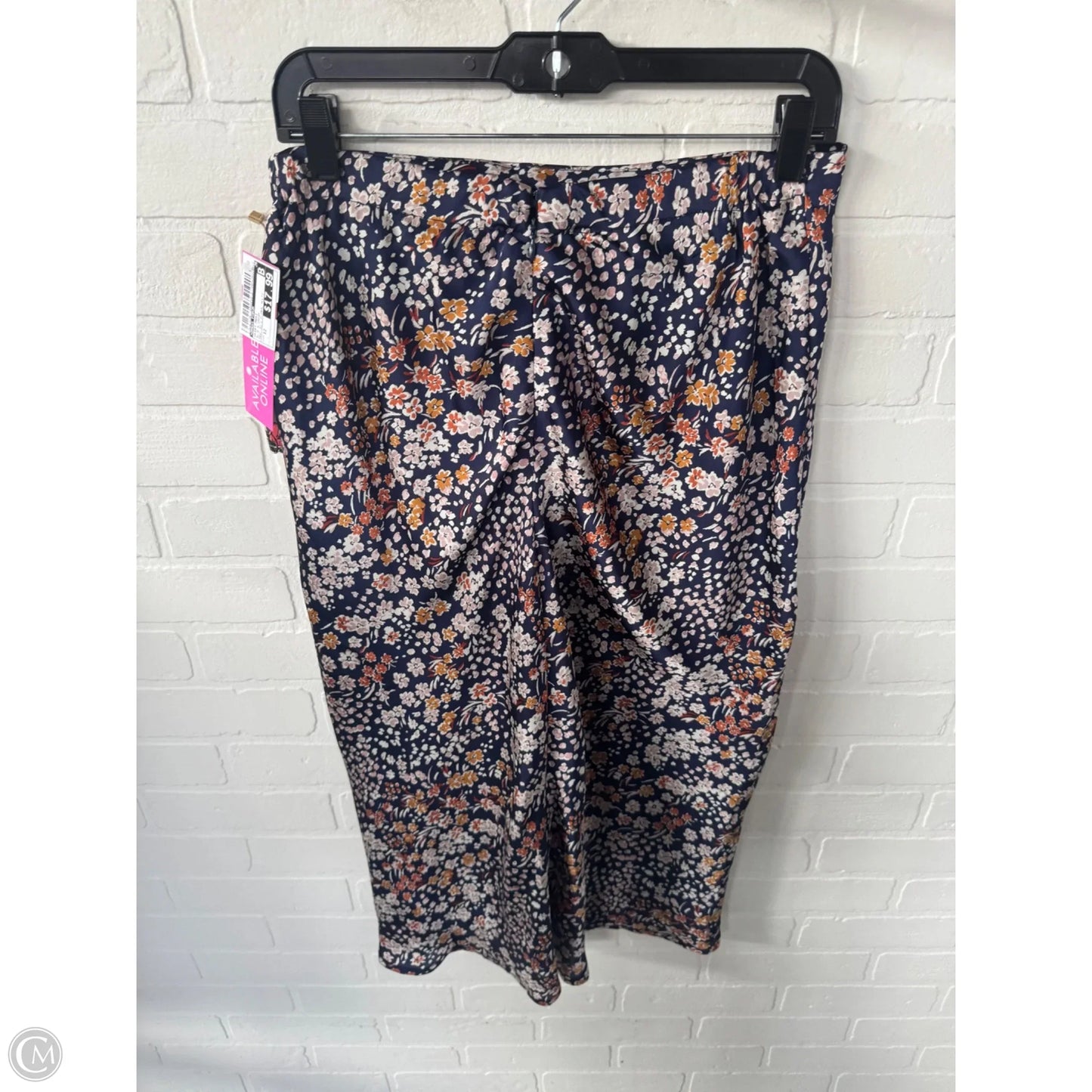 Skirt Maxi By Dress Forum In Blue & Cream, Size: 12