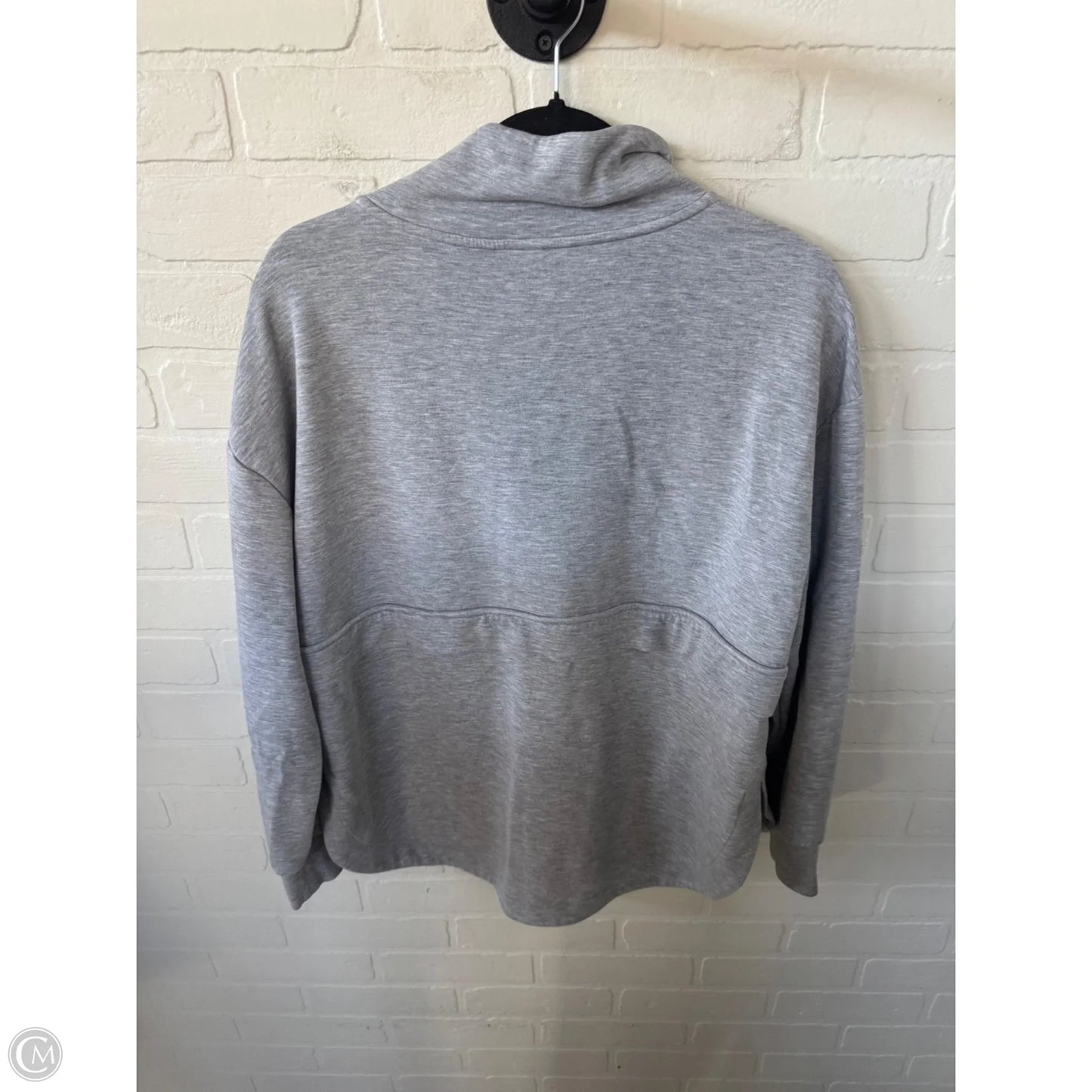 Sweatshirt Collar By Lou And Grey In Grey, Size: M