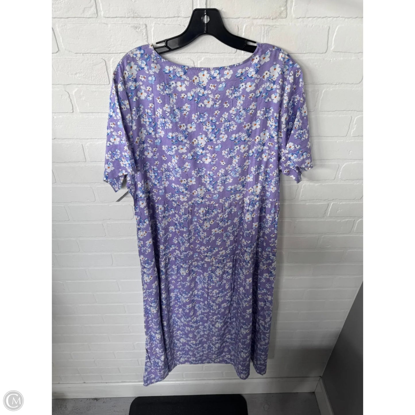 Dress Casual Maxi By Cme In Purple, Size: Xl