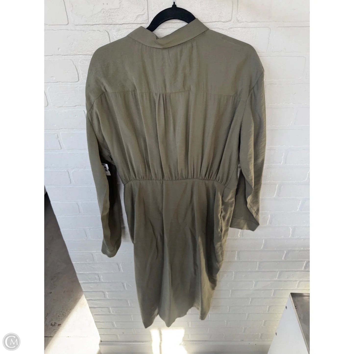 Dress Casual Midi By Anthropologie In Green, Size: M