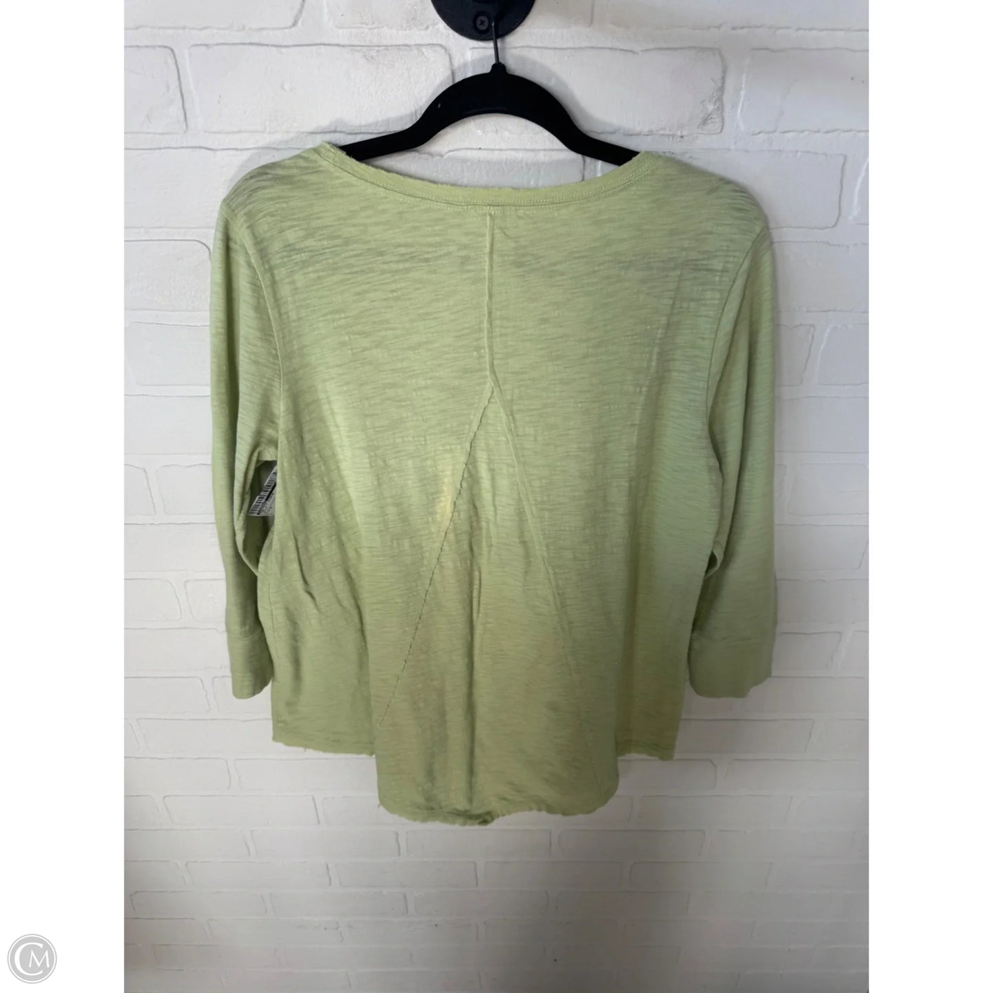 Top 3/4 Sleeve By Sundance In Green, Size: M