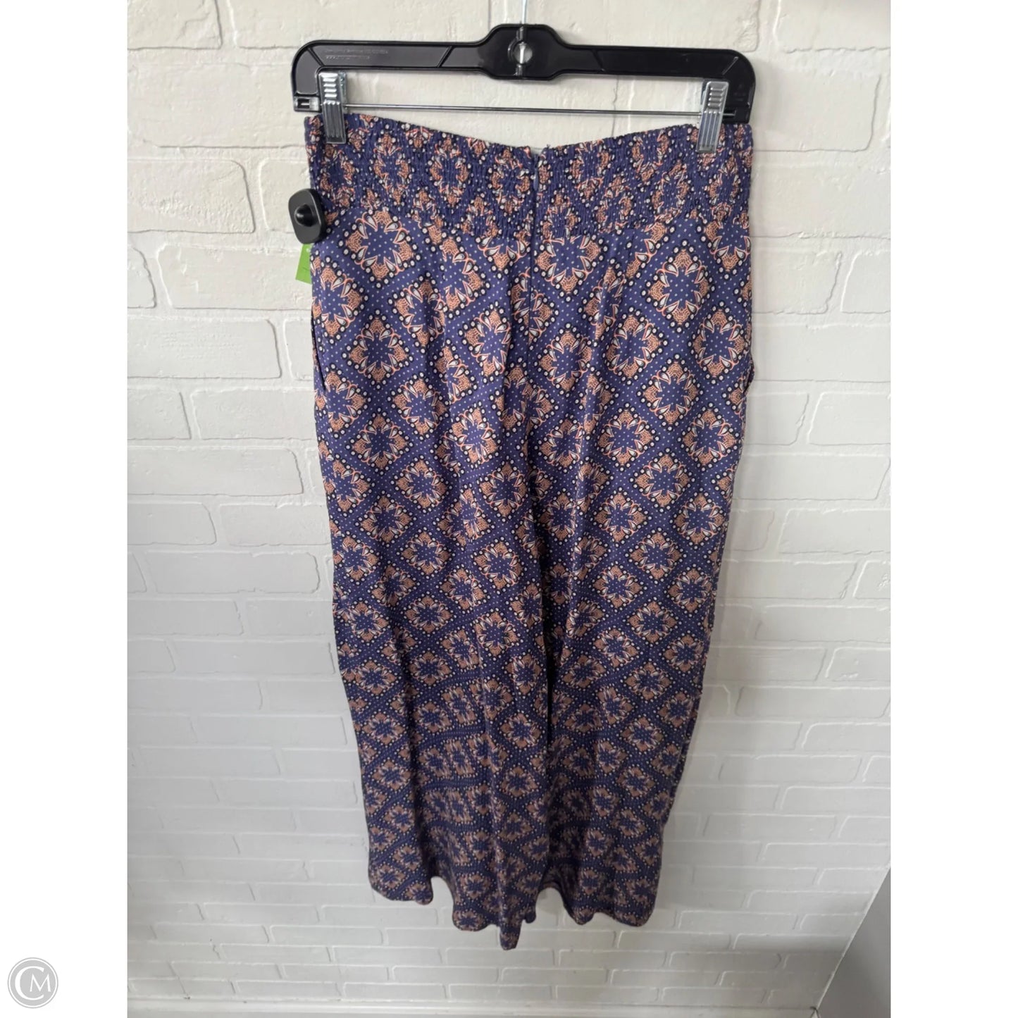 Pants Wide Leg By Maeve In Purple & White, Size: 6