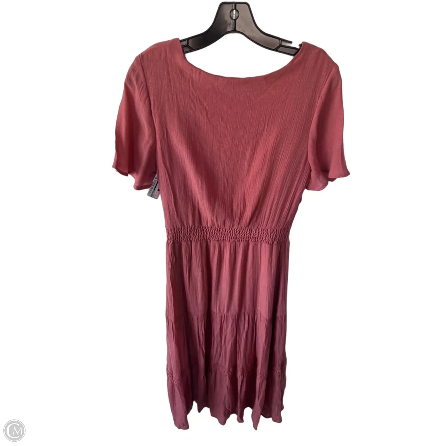 Dress Casual Midi By Luxology In Orange, Size: S