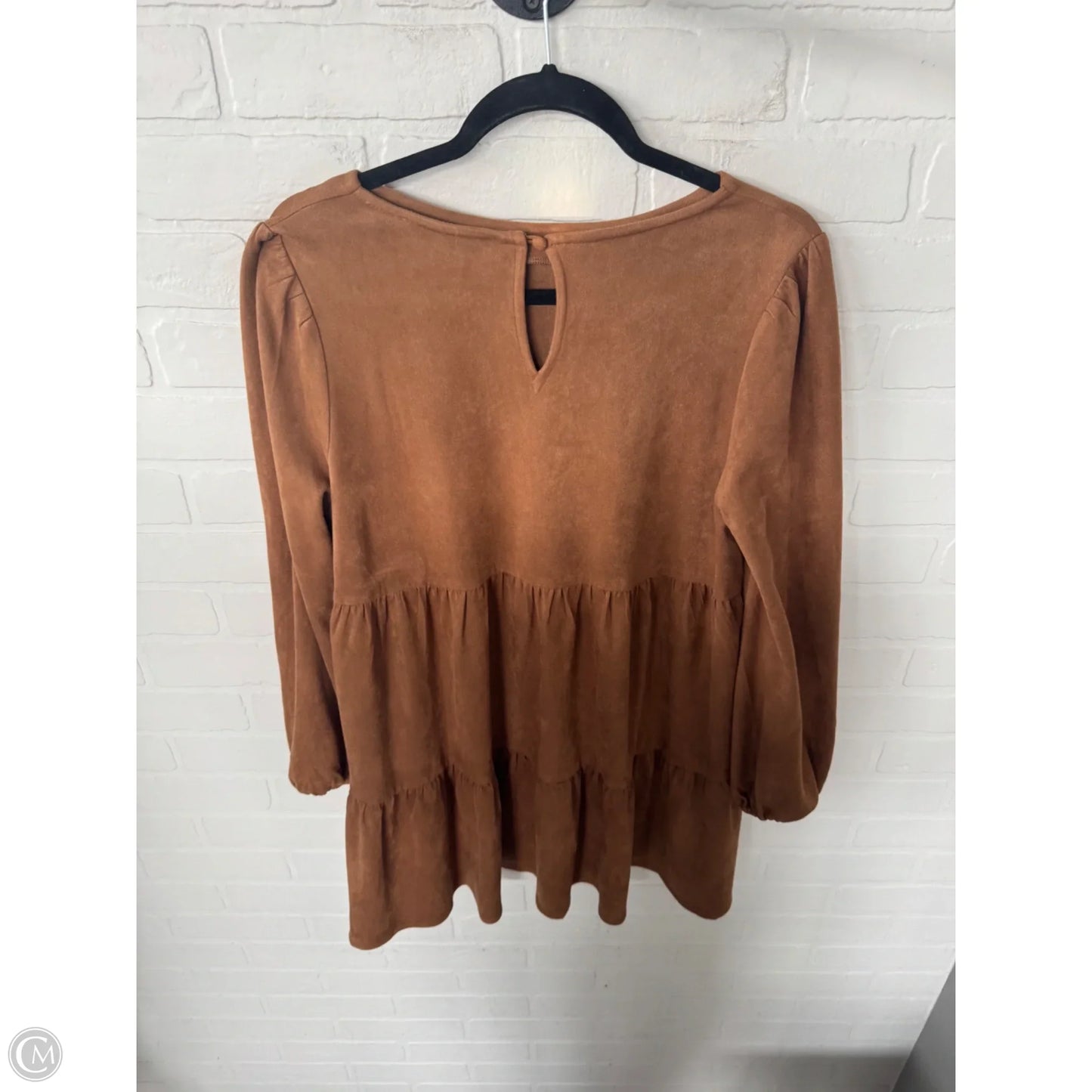 Dress Casual Short By Flying Tomato In Brown, Size: L