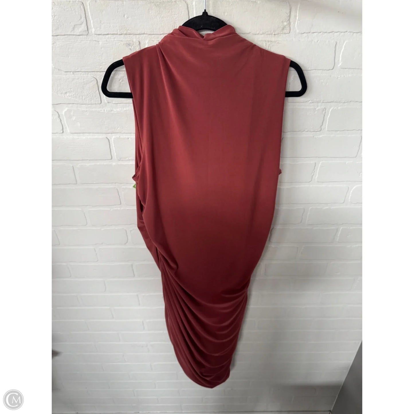 Dress Party Midi By Express In Brown, Size: Xl
