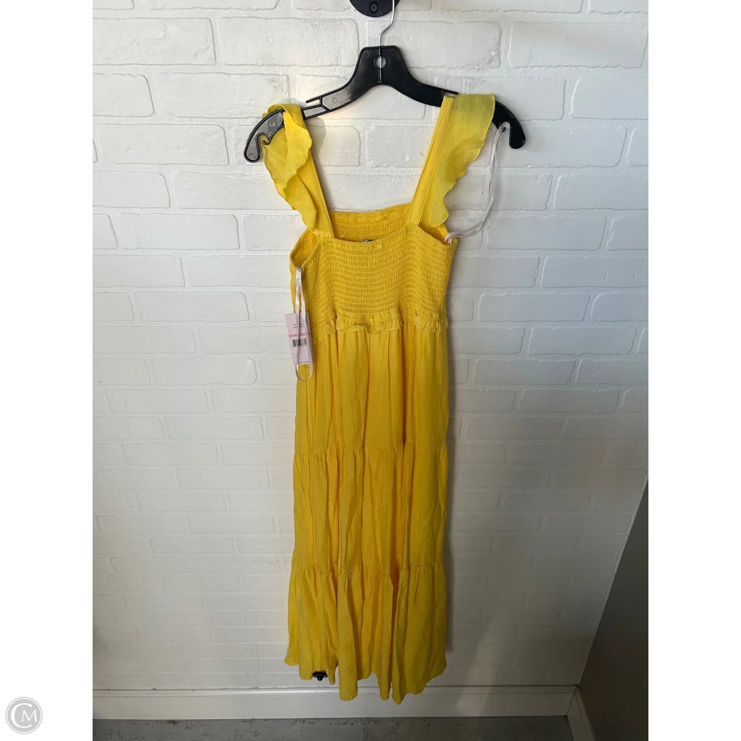 Dress Casual Maxi By Nanette By Nanette Lepore In Yellow, Size: Xs
