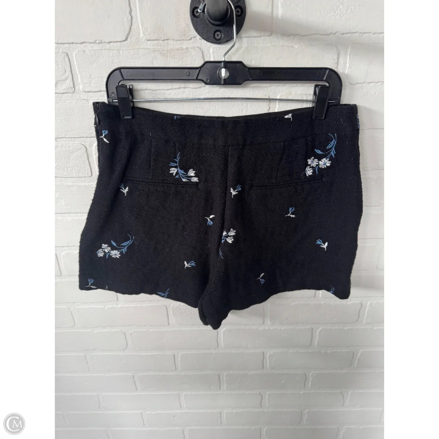 Shorts By Ann Taylor In Black & Blue, Size: 10