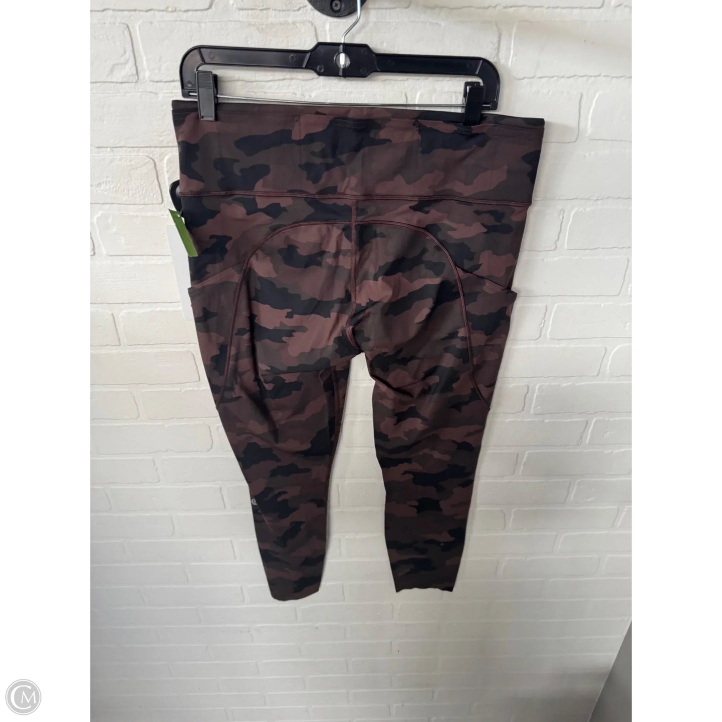 Athletic Leggings By Lululemon In Brown, Size: 14