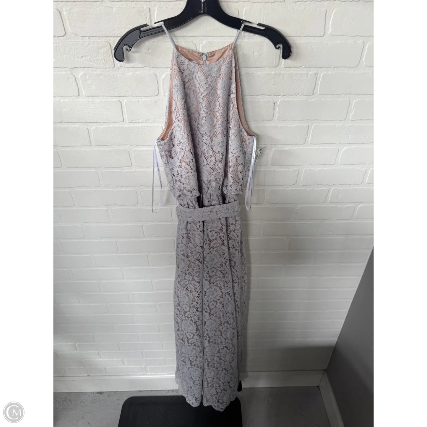 Dress Party Long By Donna Morgan In Grey, Size: Xs
