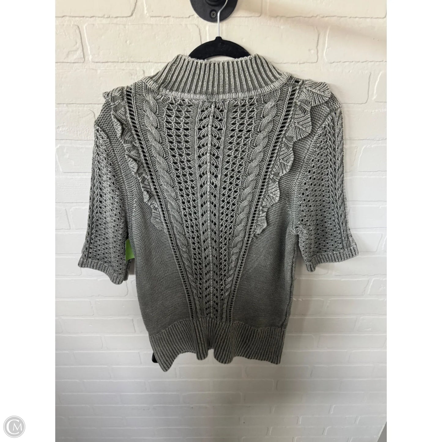 Sweater Short Sleeve By White House Black Market In Green, Size: Xl