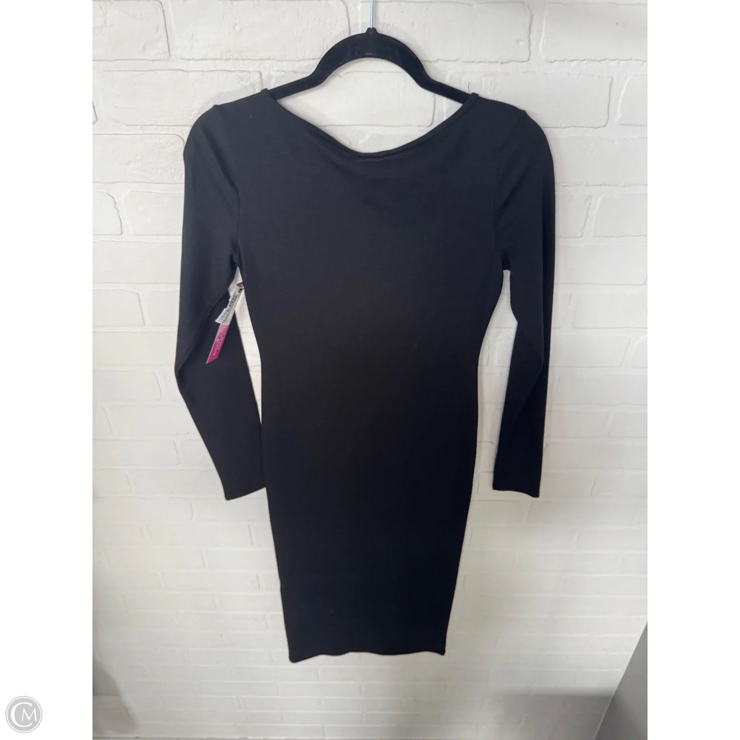 Dress Casual Midi By Forever 21 In Black, Size: S