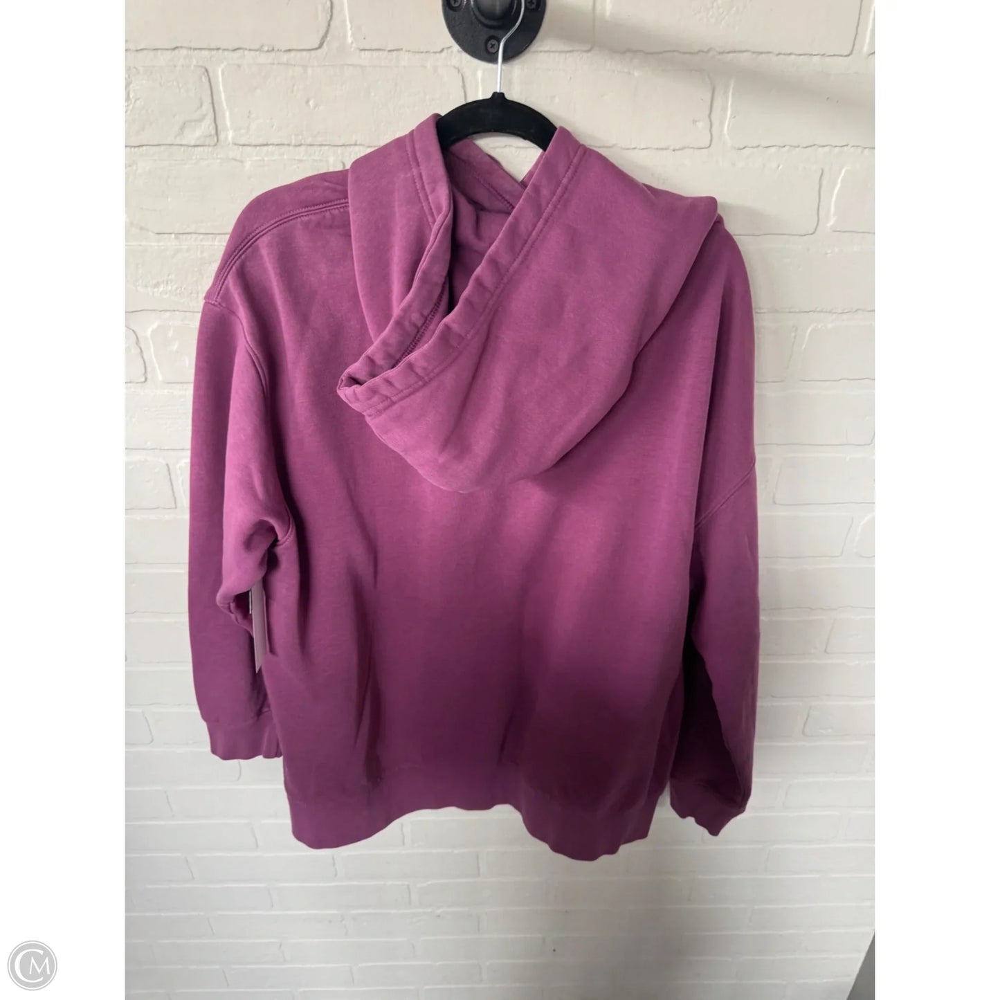 Athletic Sweatshirt Hoodie By Nike Apparel In Purple, Size: Xl