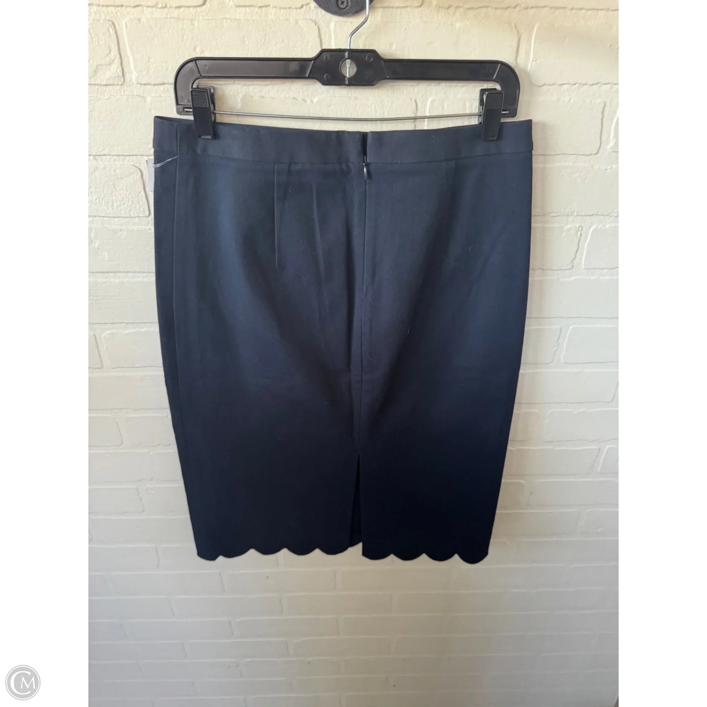 Skirt Midi By Banana Republic In Blue, Size: 8