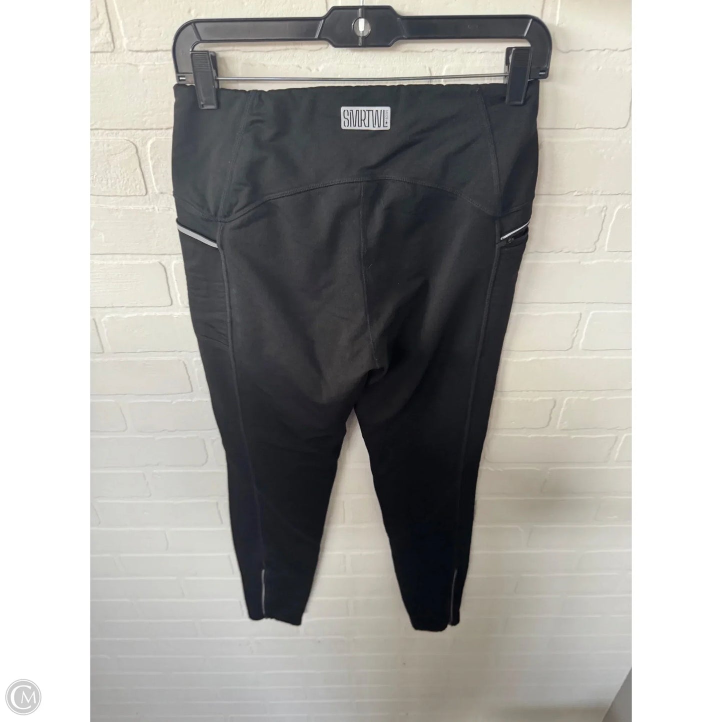 Athletic Leggings By Smartwool In Black, Size: 8