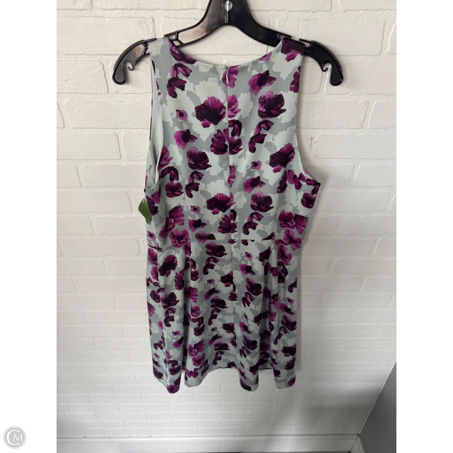 Dress Work By Banana Republic In Grey & Purple, Size: L