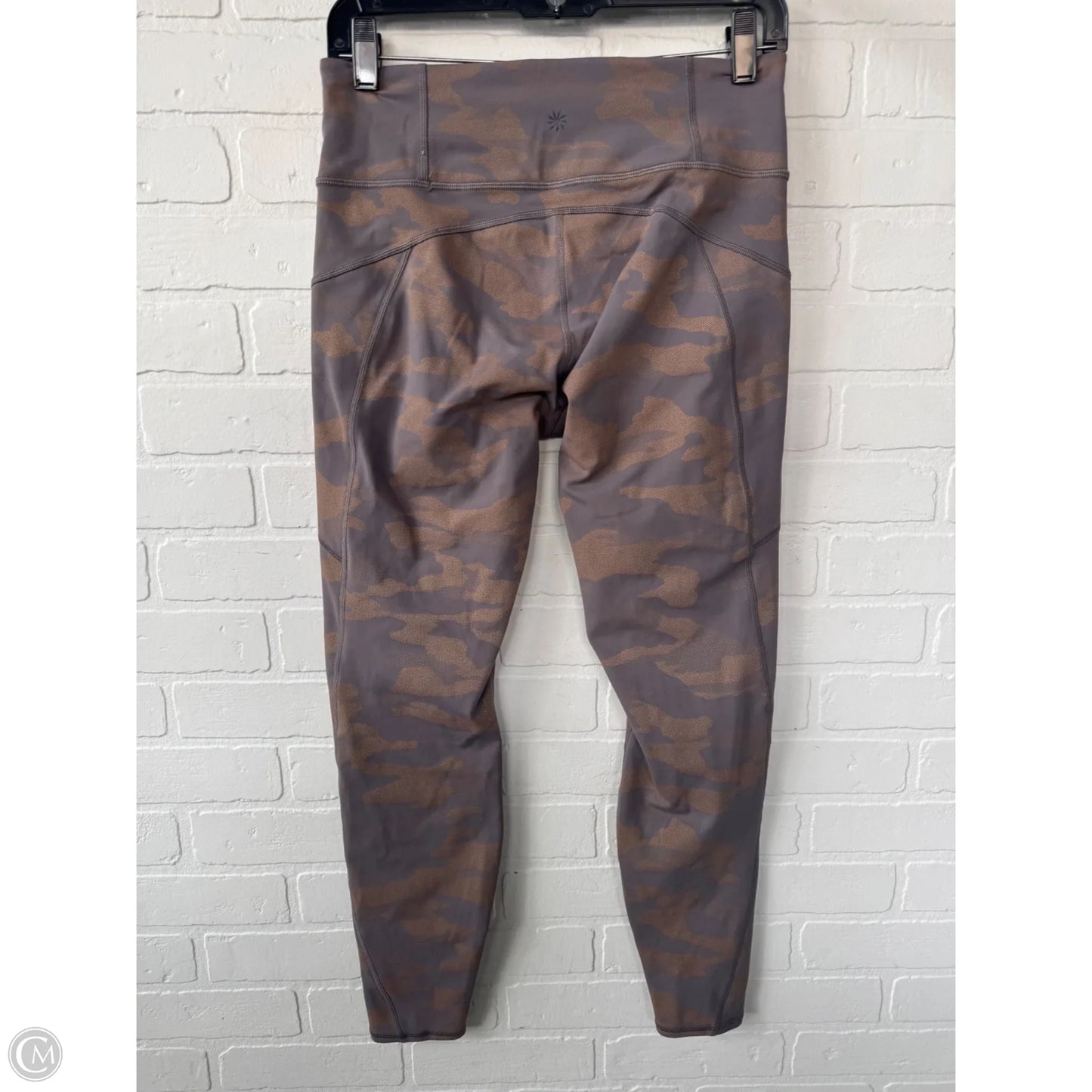 Athletic Leggings By Athleta In Grey, Size: 8