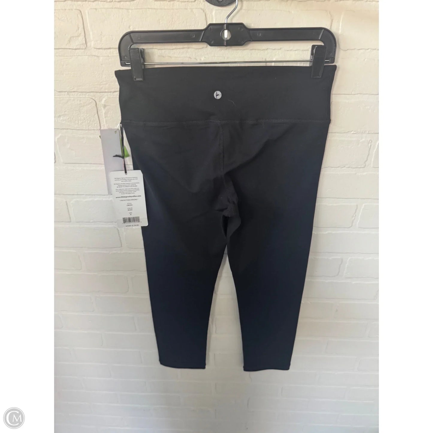 Athletic Leggings By 90 Degrees By Reflex In Black, Size: 8