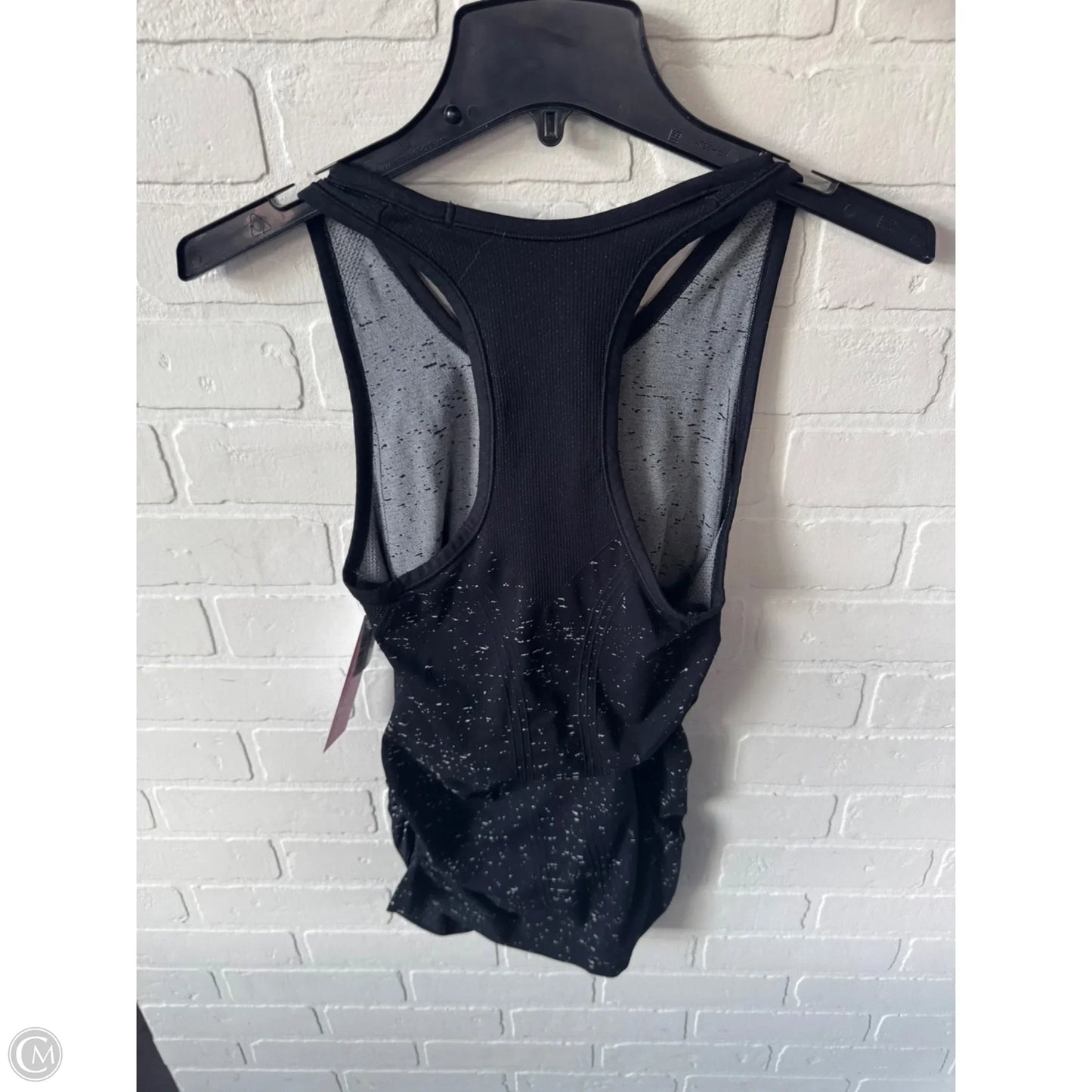 Athletic Tank Top By Athleta In Black & White, Size: S