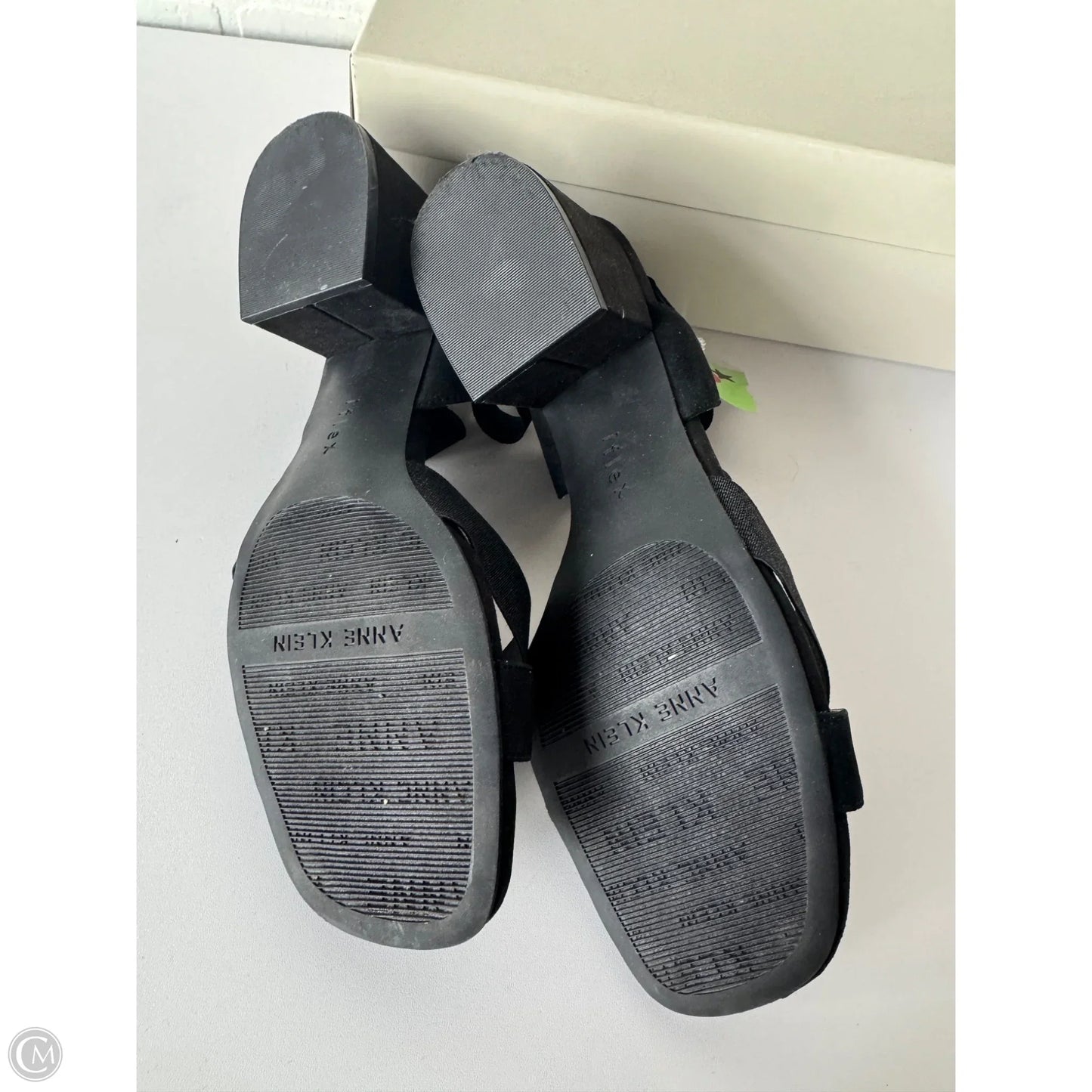 Sandals Heels Block By Anne Klein In Black, Size: 10