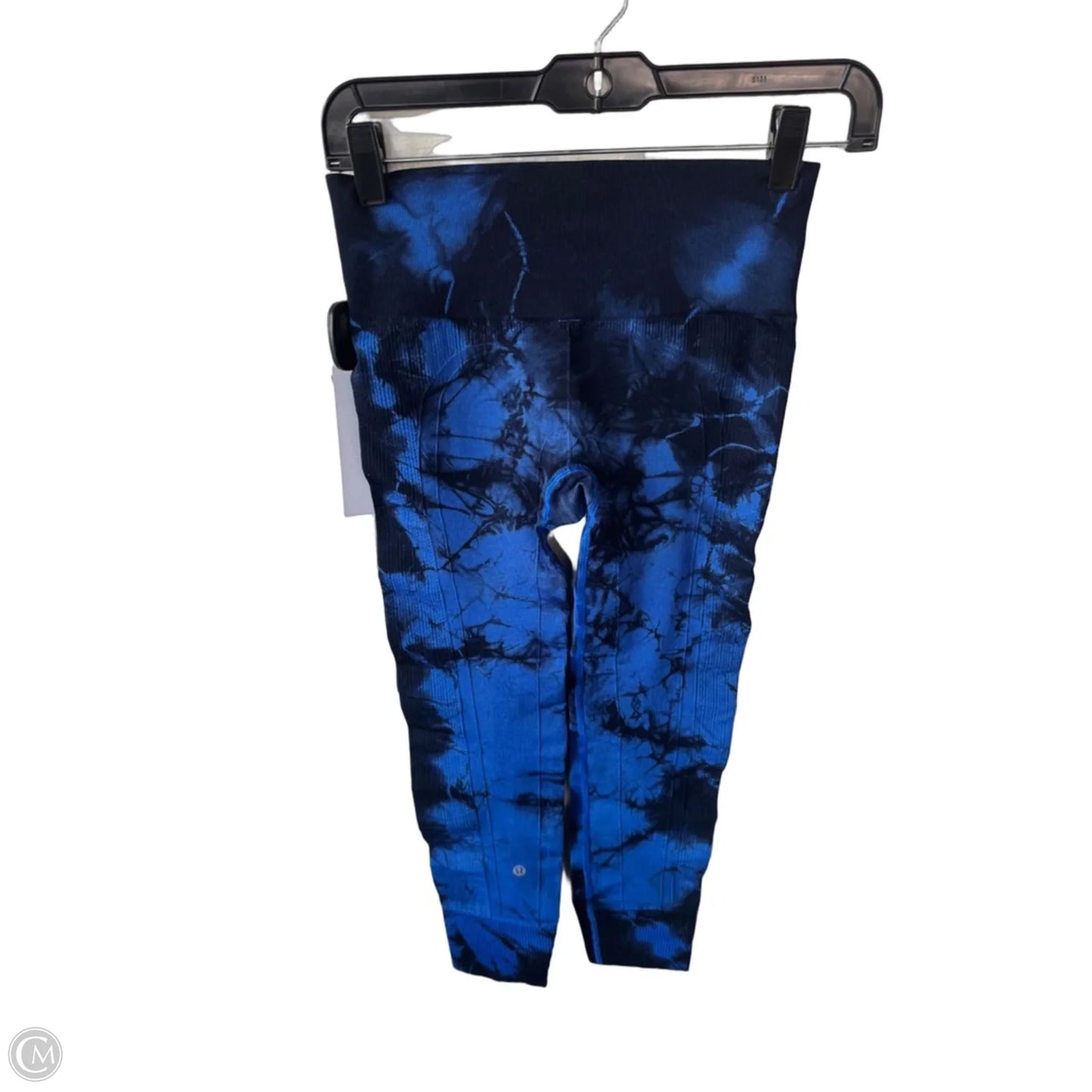 Athletic Leggings By Lululemon In Blue, Size: 4